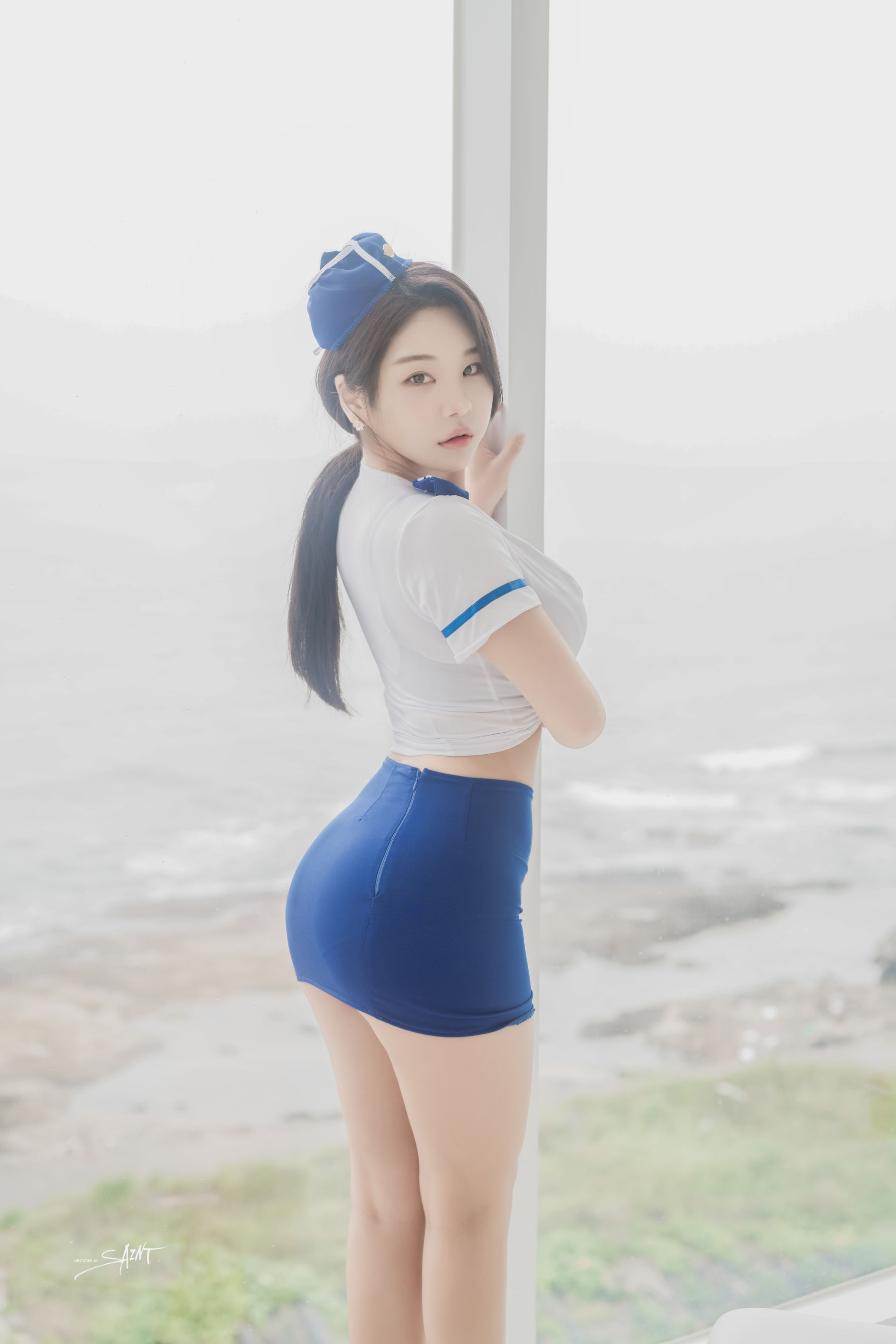 saintphotolife Zzyuri – Vol.14 Blue Marine 日韩写真-第60张