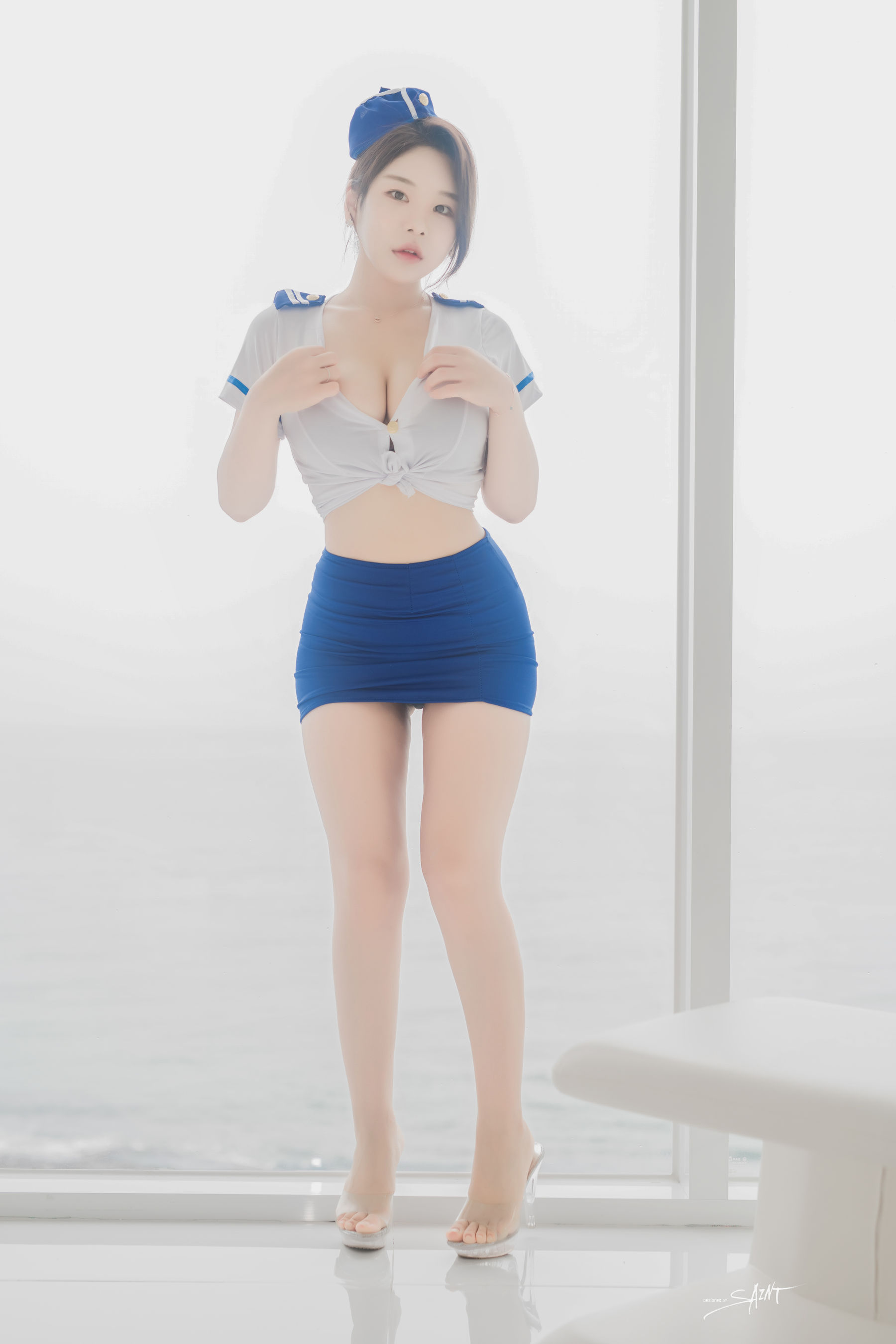 saintphotolife Zzyuri – Vol.14 Blue Marine 日韩写真-第59张