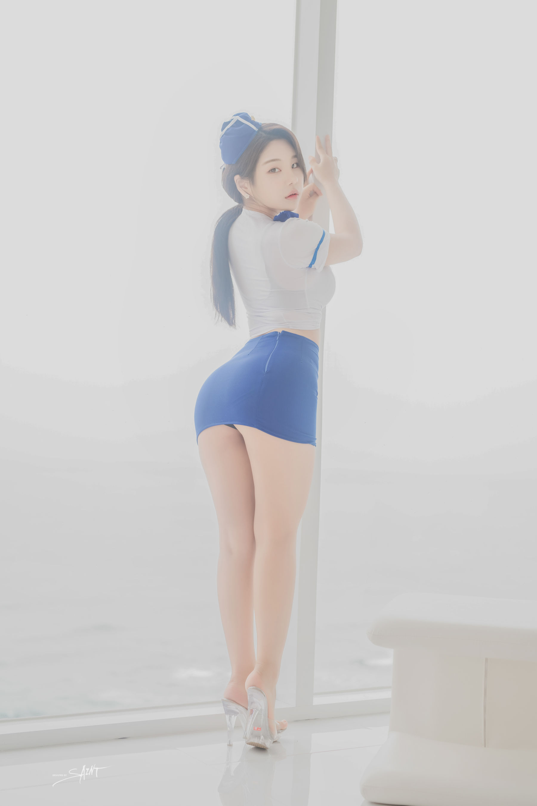 saintphotolife Zzyuri – Vol.14 Blue Marine 日韩写真-第61张