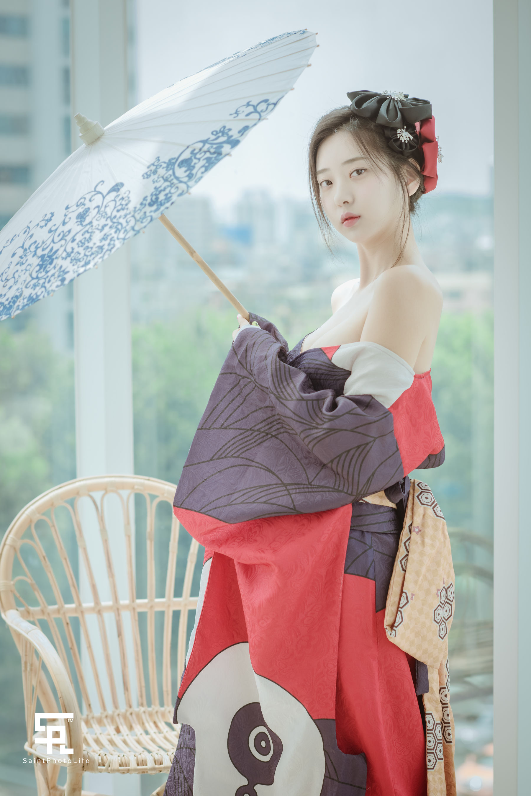 [saintphotolife] 韩国妹子申才恩(Zennyrt) – The Blue 日韩写真-第29张