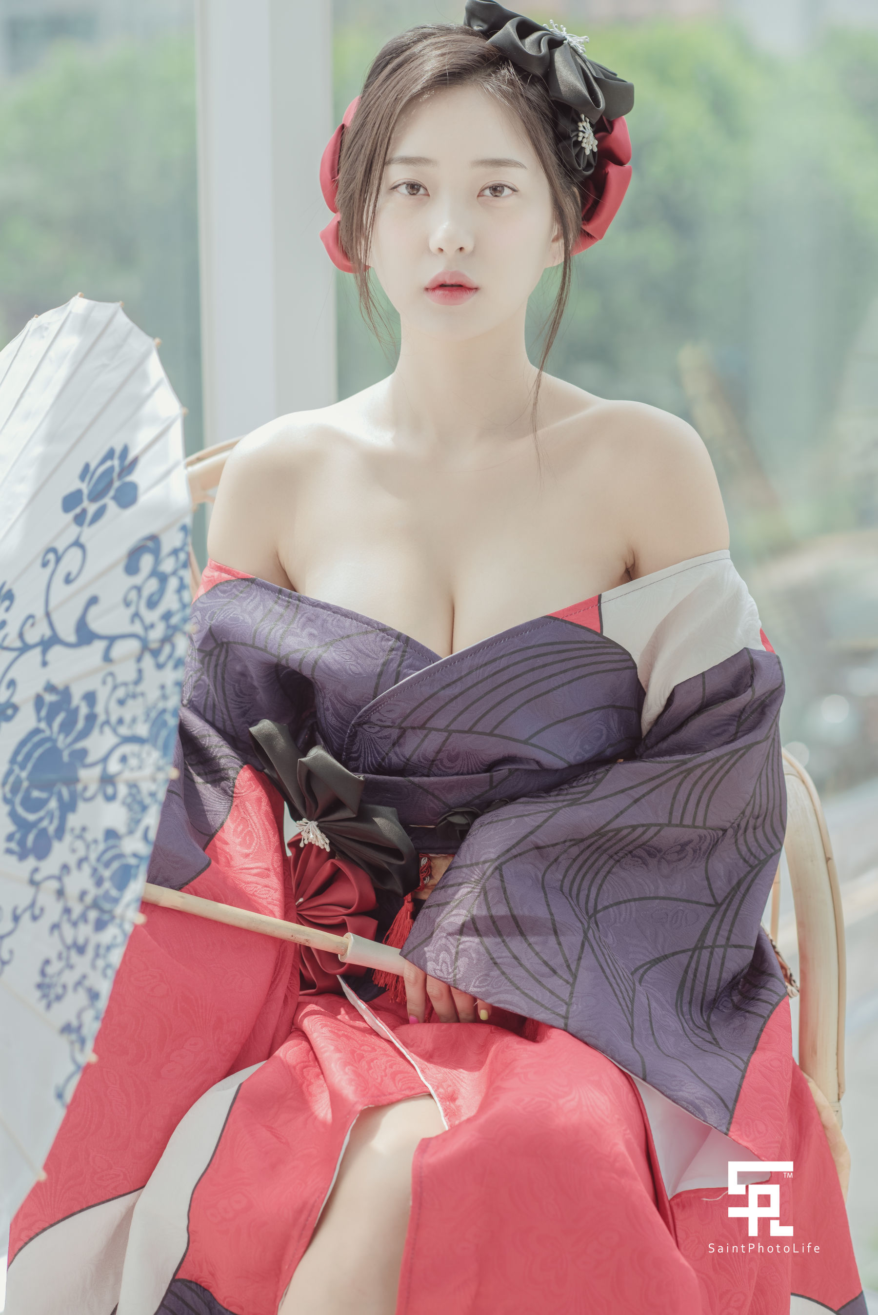 [saintphotolife] 韩国妹子申才恩(Zennyrt) – The Blue 日韩写真-第25张