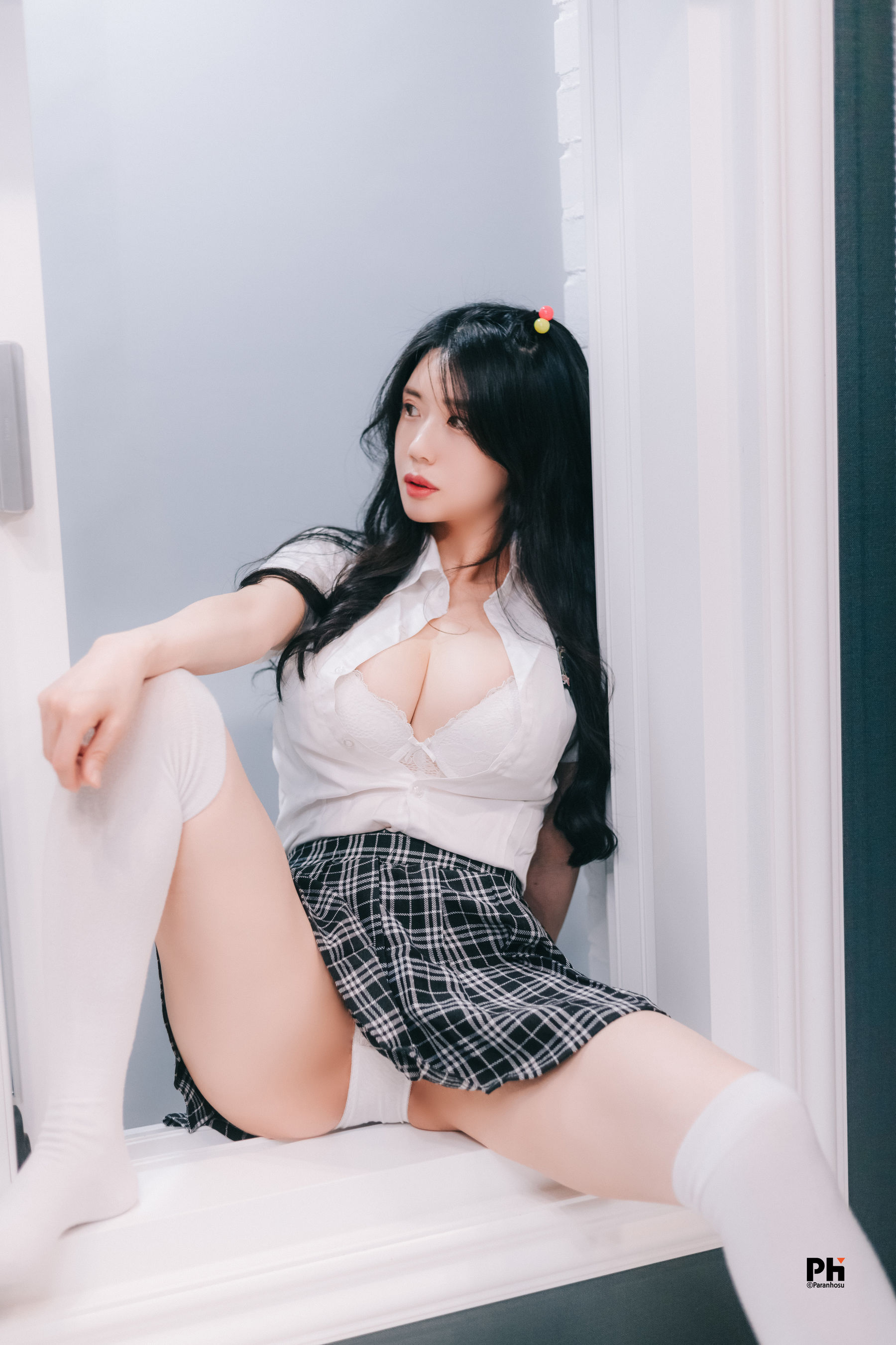 [Paranhosu] Sia – JK学生装 日韩写真-第1张