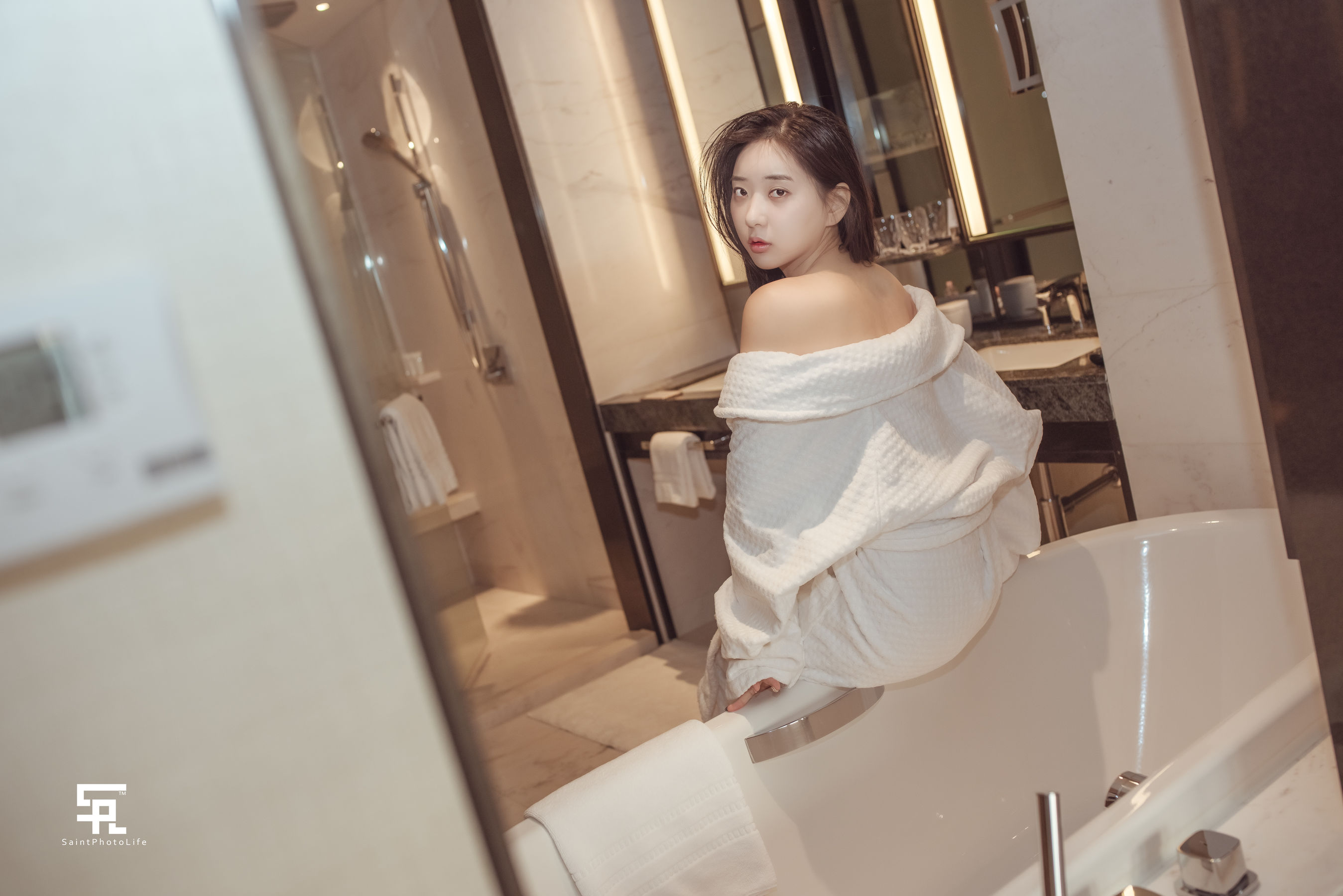 [saintphotolife] 韩国妹子申才恩(Zennyrt) – OL 日韩写真-第5张