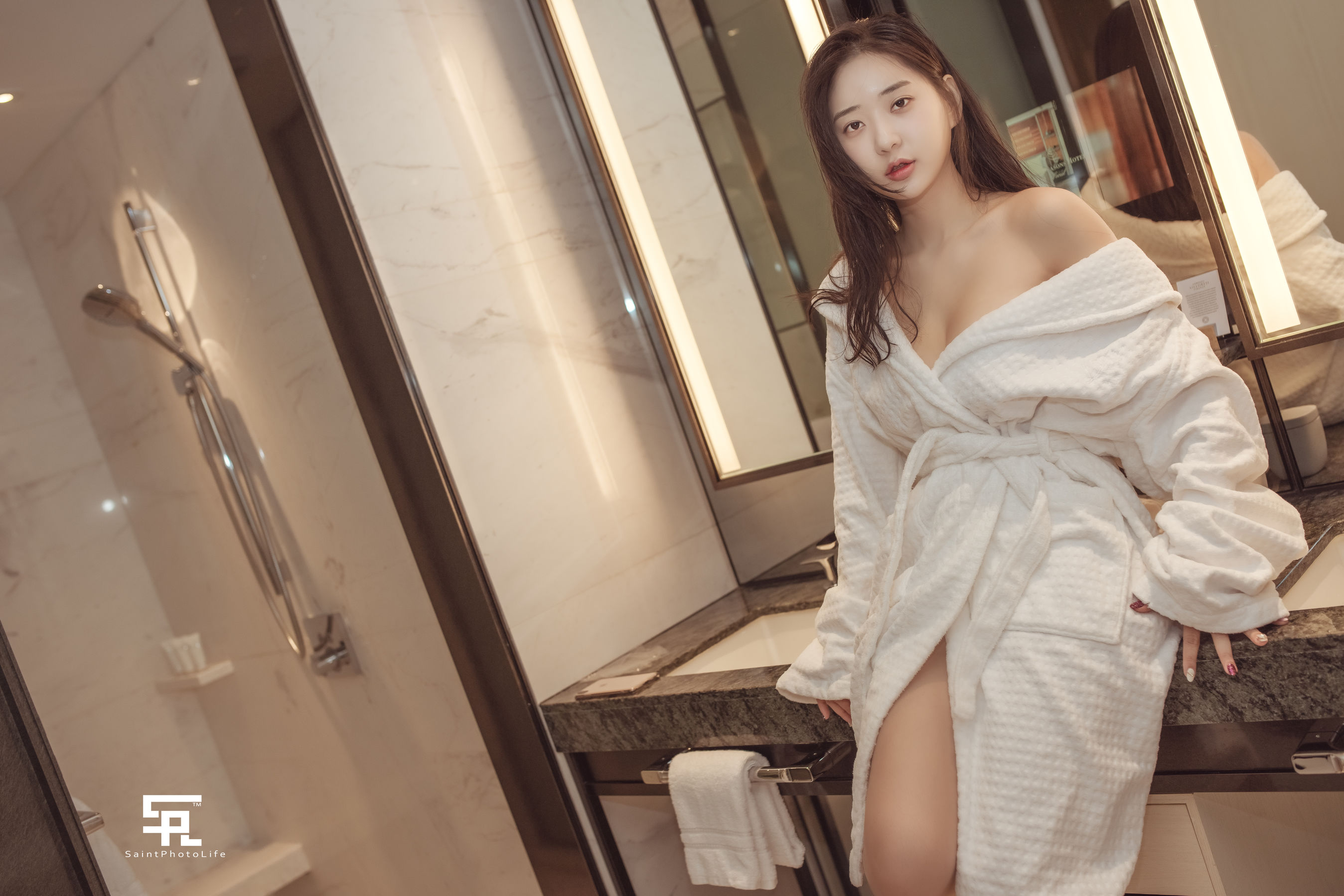 [saintphotolife] 韩国妹子申才恩(Zennyrt) – OL 日韩写真-第4张