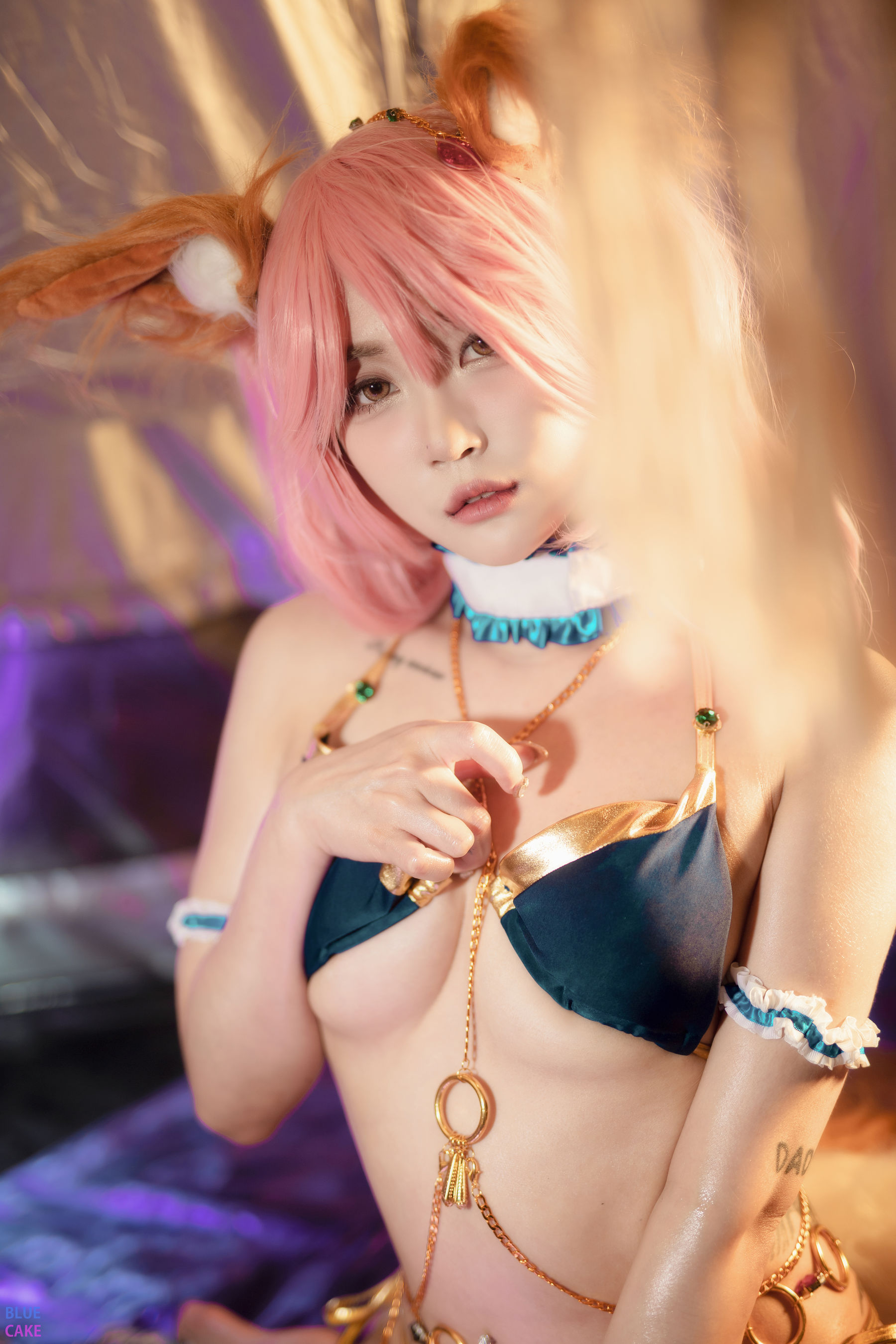 [BLUECAKE] Bomi – Pink Dancer 日韩写真-第8张