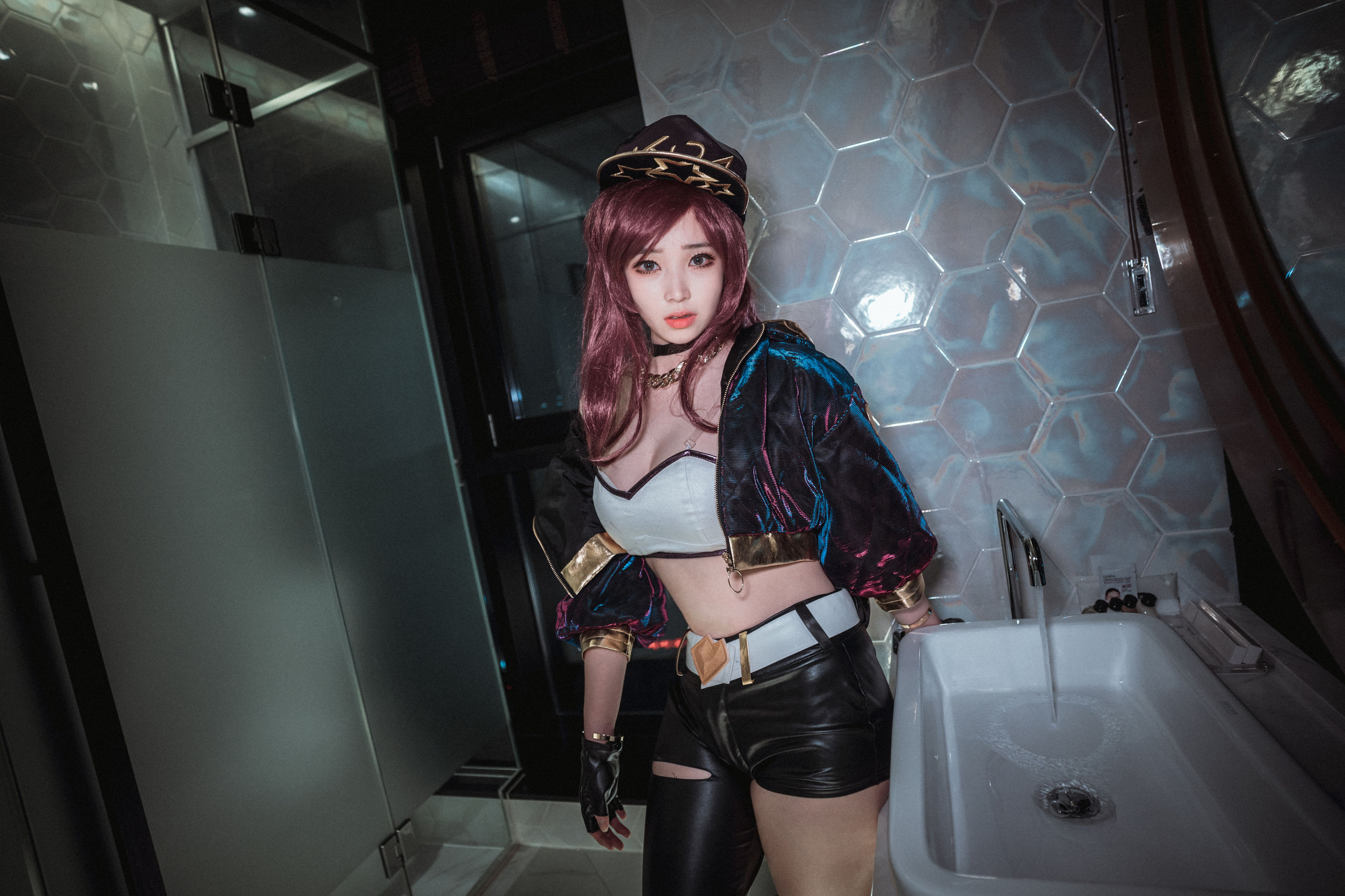 BamBi写真 – KDA_Akali 日韩写真-第1张