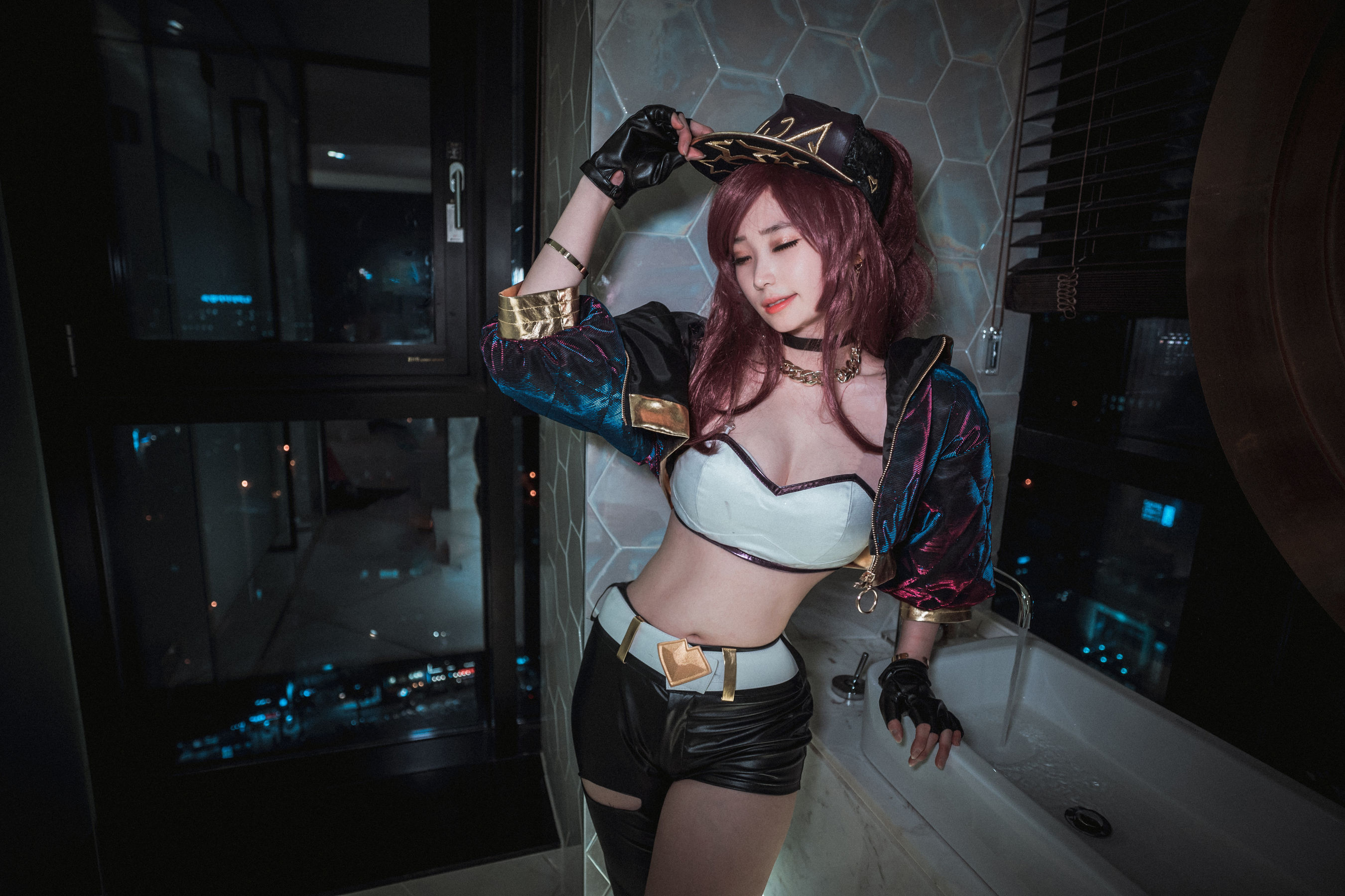 BamBi写真 – KDA_Akali 日韩写真-第2张