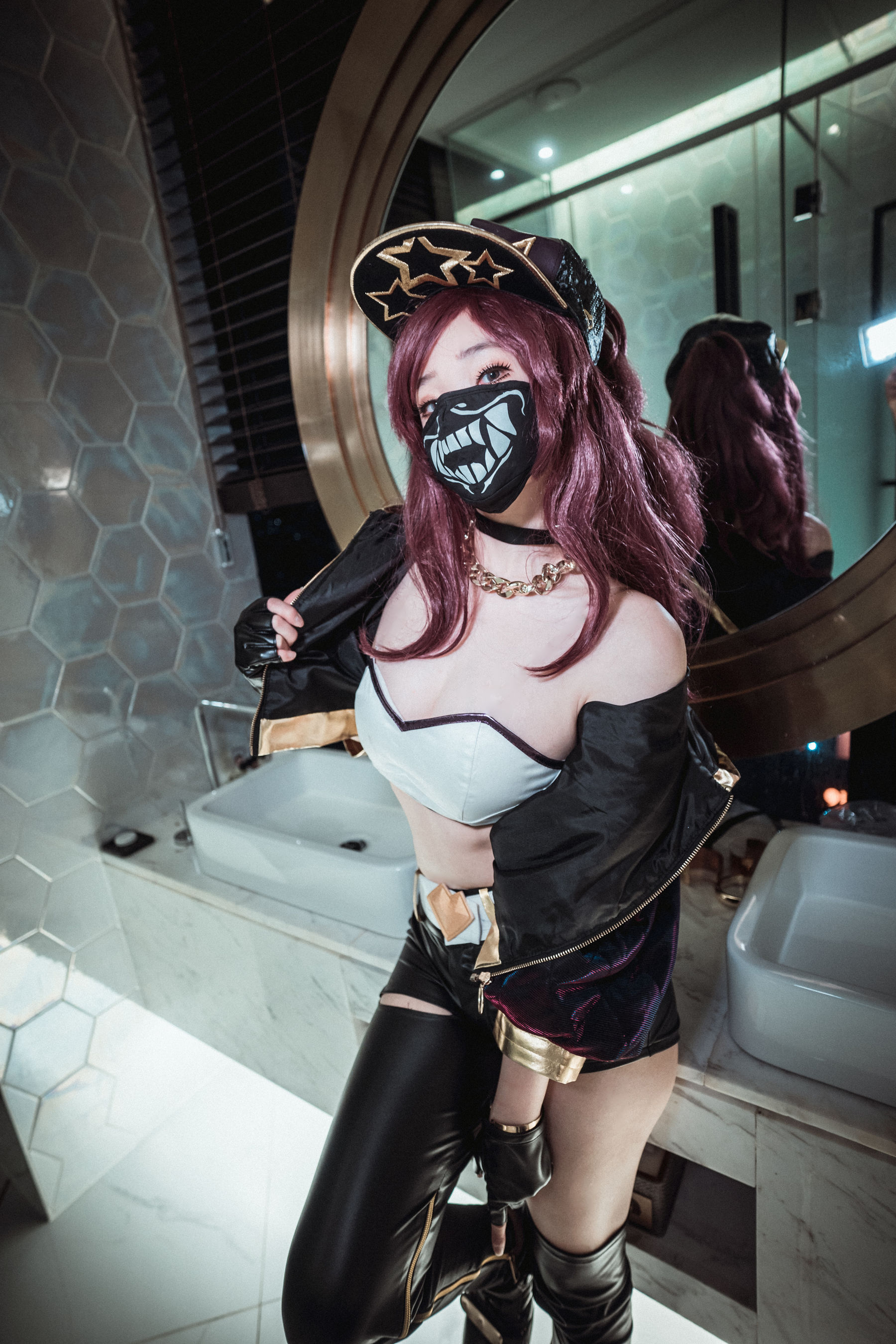 BamBi写真 – KDA_Akali 日韩写真-第41张