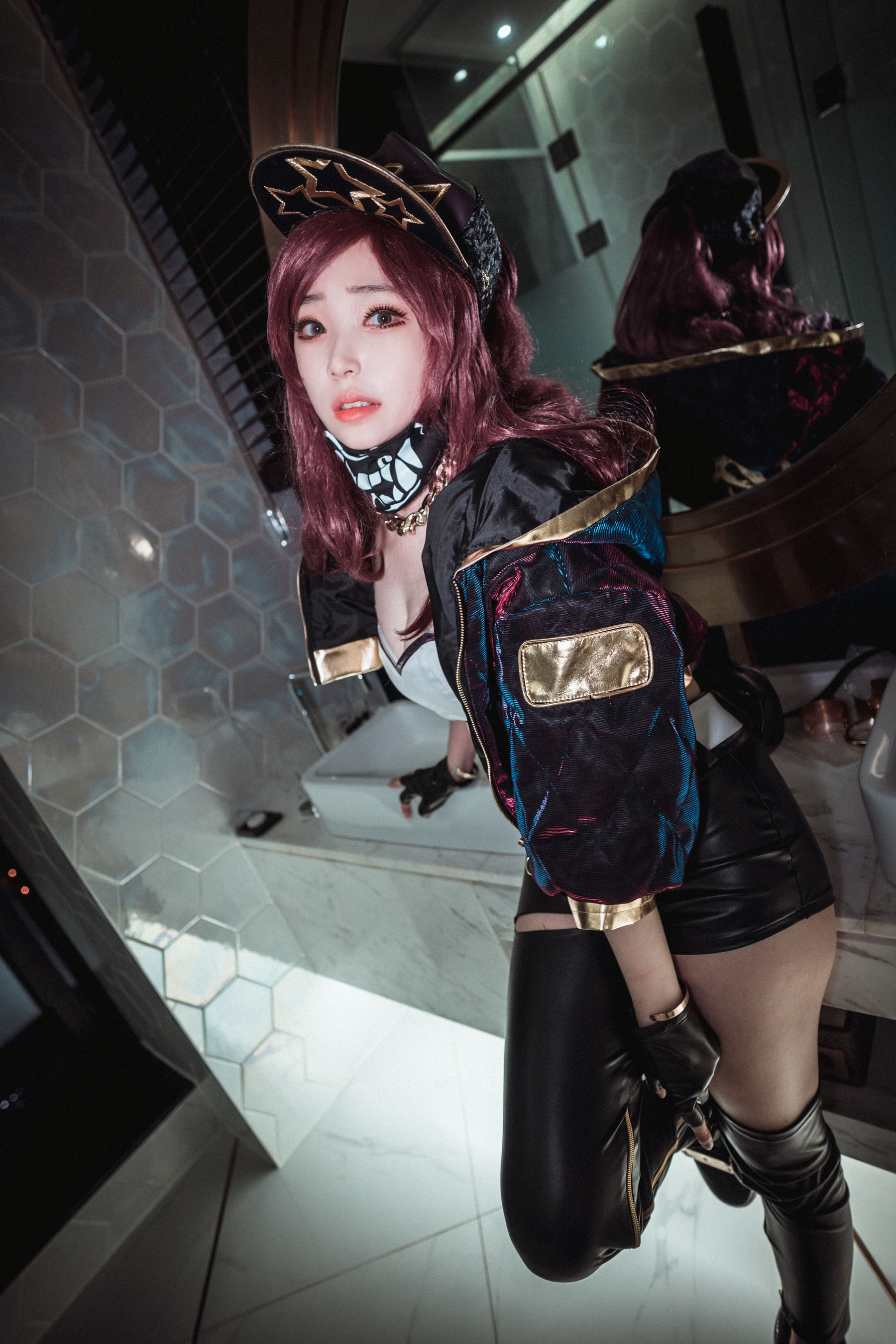 BamBi写真 – KDA_Akali 日韩写真-第42张