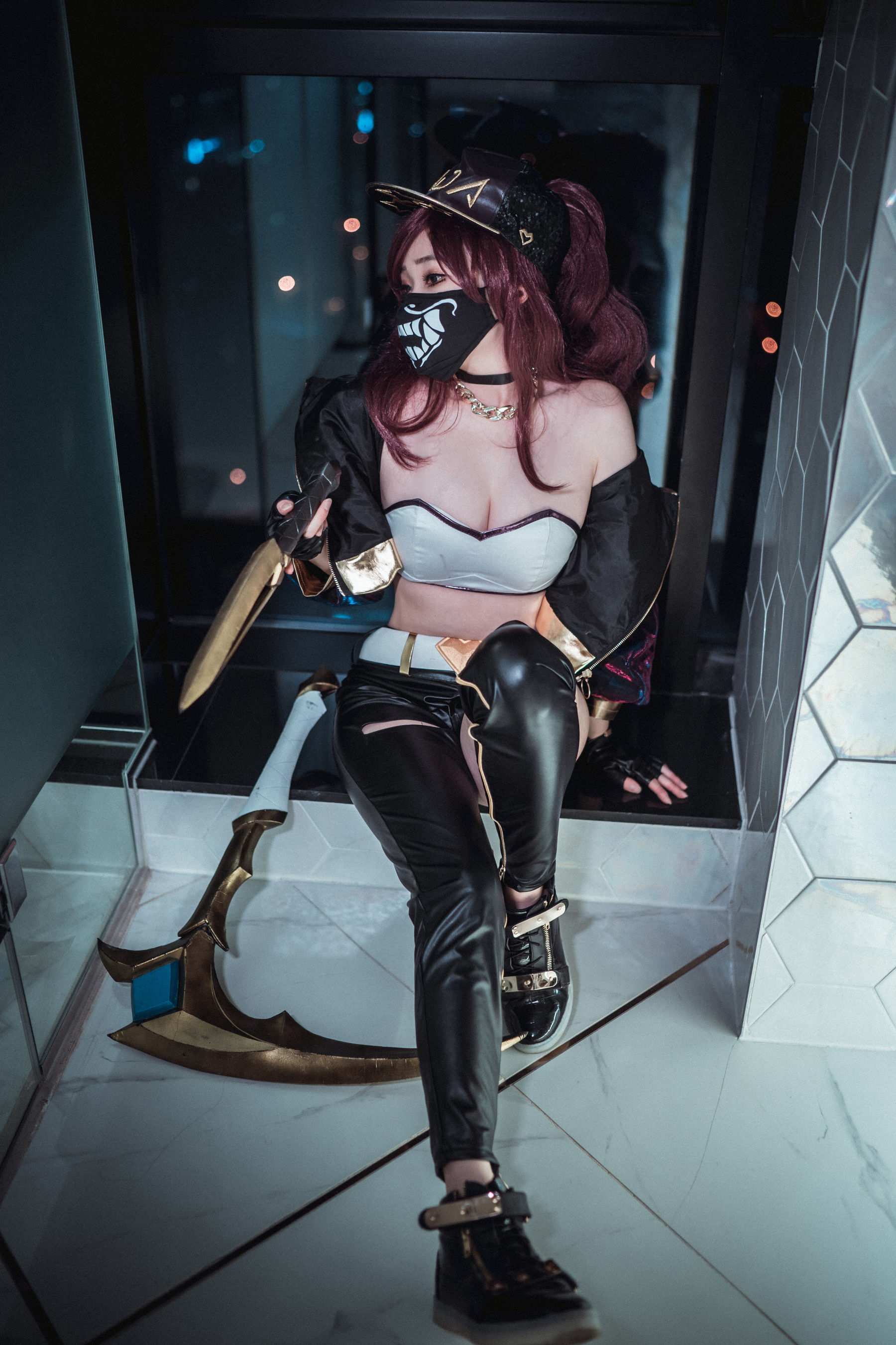 BamBi写真 – KDA_Akali 日韩写真-第6张