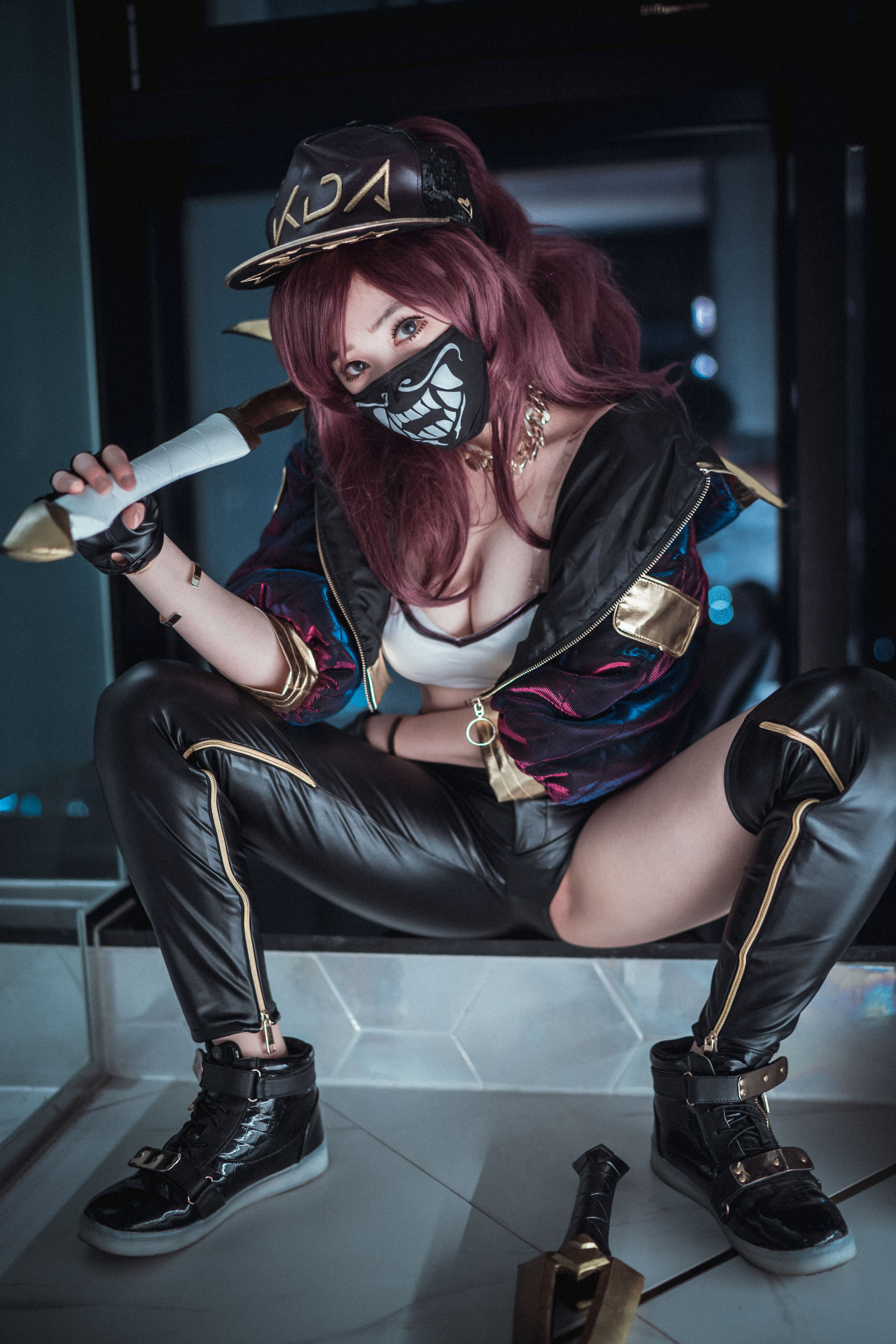 BamBi写真 – KDA_Akali 日韩写真-第39张