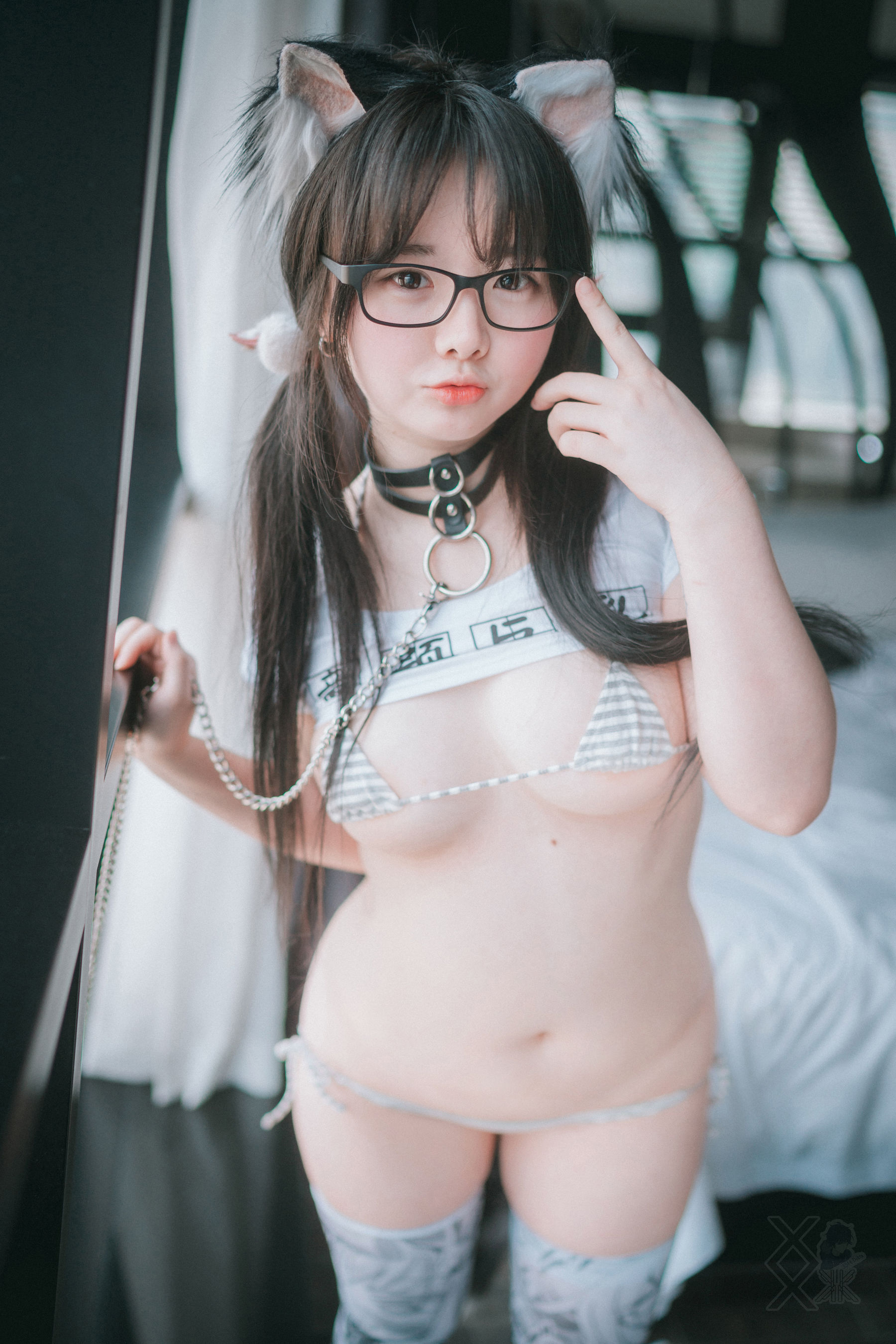[DJAWA] Aya – Tamed Wolfgirl 写真套图 日韩写真-第44张