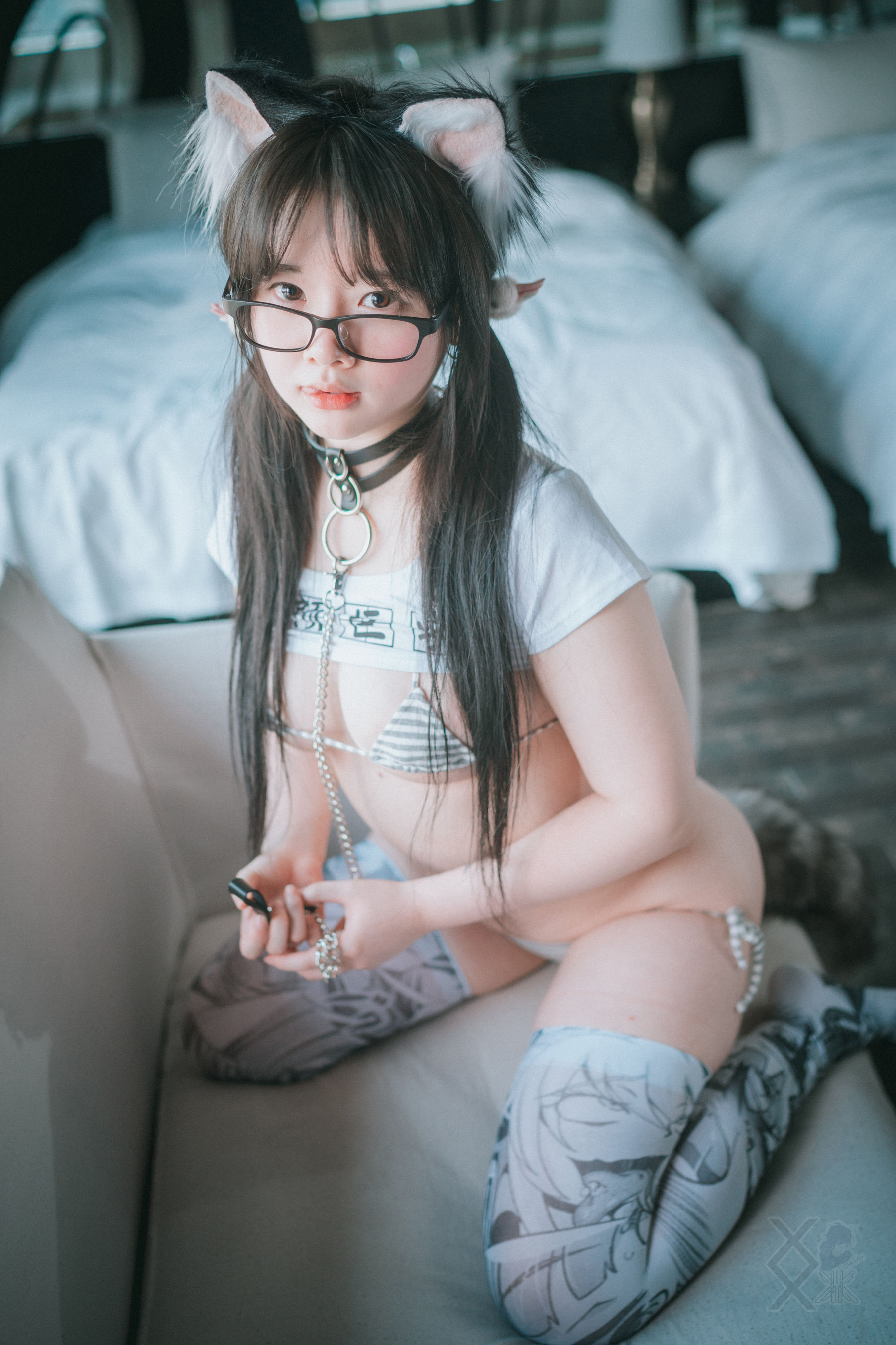 [DJAWA] Aya – Tamed Wolfgirl 写真套图 日韩写真-第23张