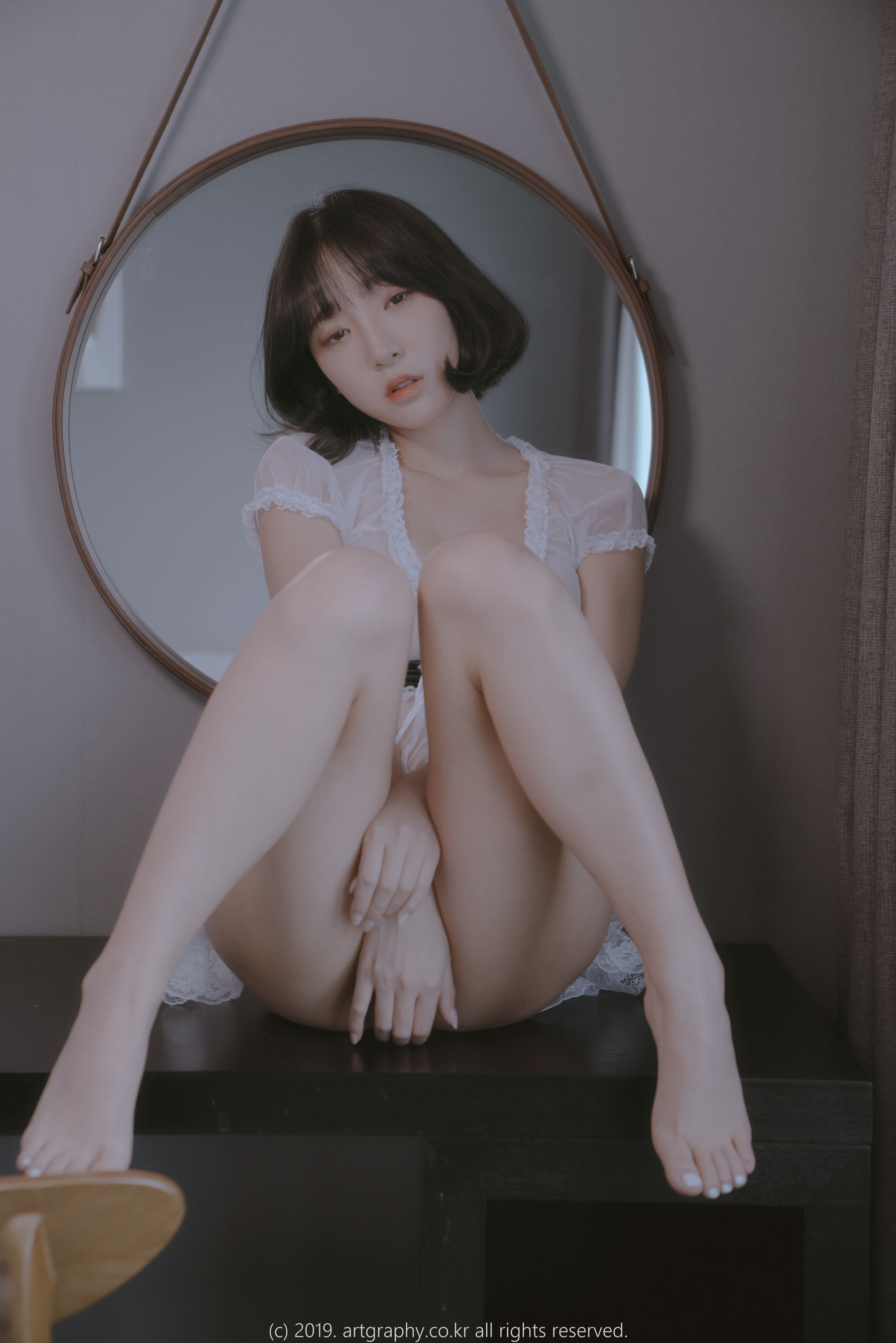 [ARTGRAVIA] VOL.069 姜仁卿 – 透视睡衣+古典红色睡袍 日韩写真-第42张
