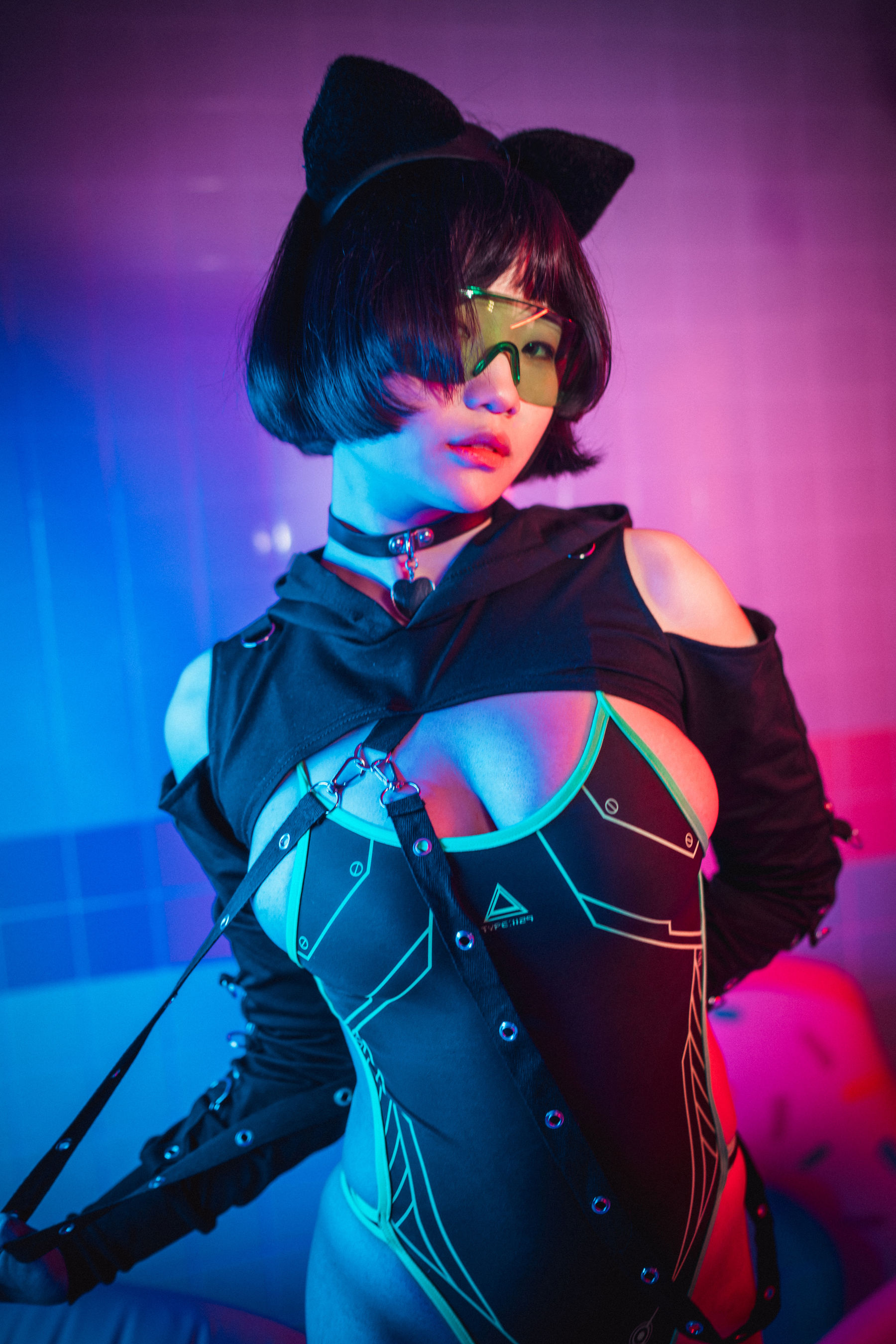 [DJAWA] Mimmi – Cyberpunk Girl 日韩写真-第32张
