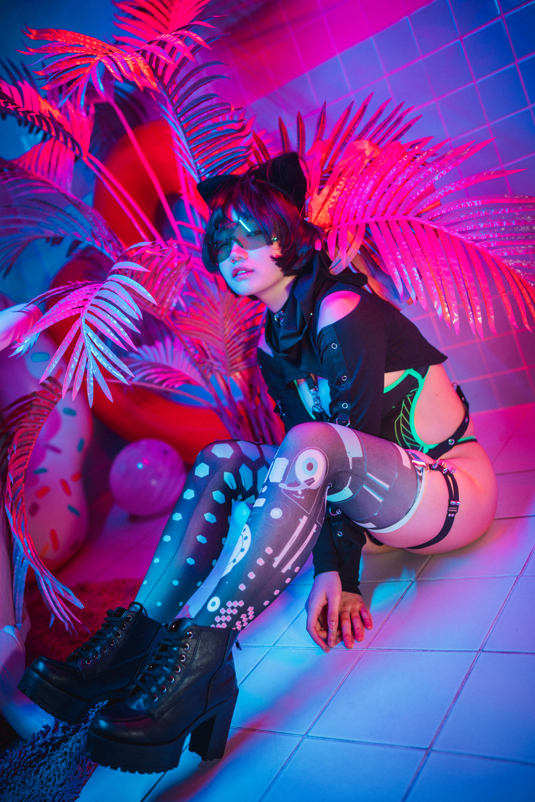 [DJAWA] Mimmi – Cyberpunk Girl 日韩写真-第33张