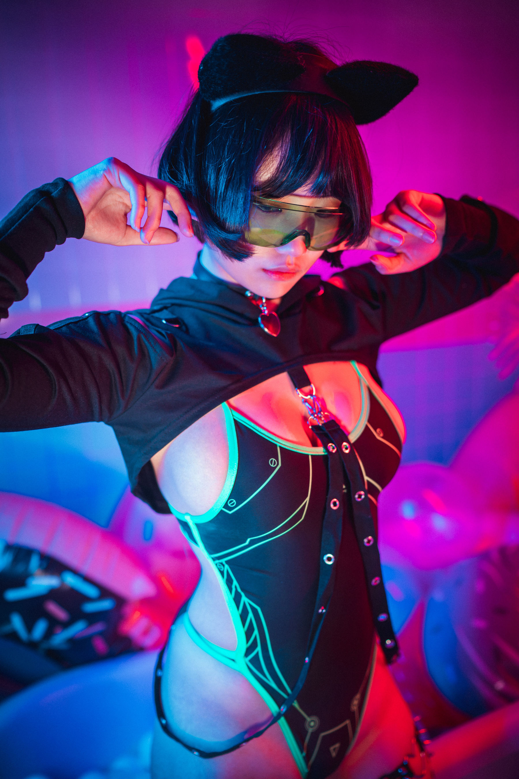 [DJAWA] Mimmi – Cyberpunk Girl 日韩写真-第26张