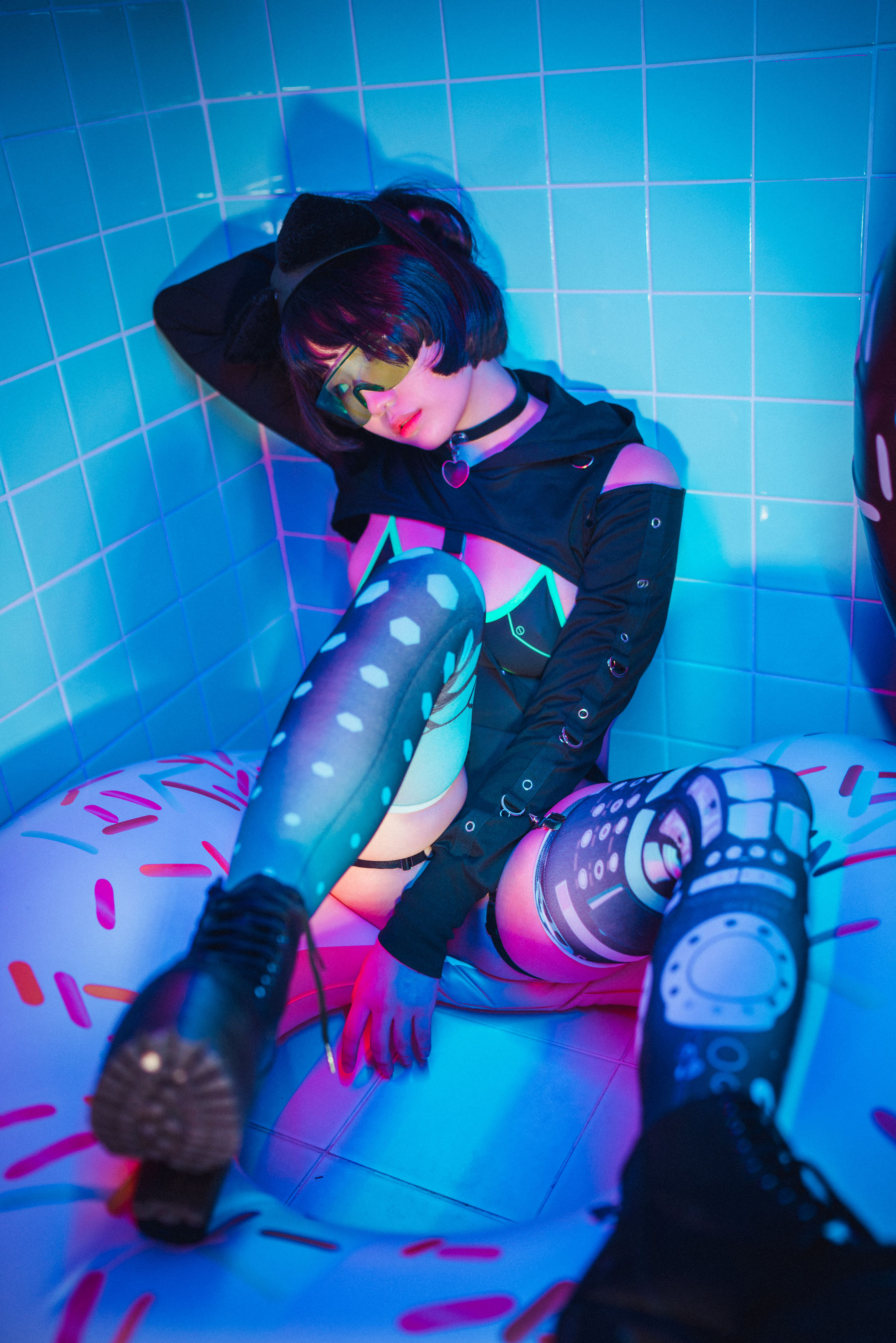 [DJAWA] Mimmi – Cyberpunk Girl 日韩写真-第8张