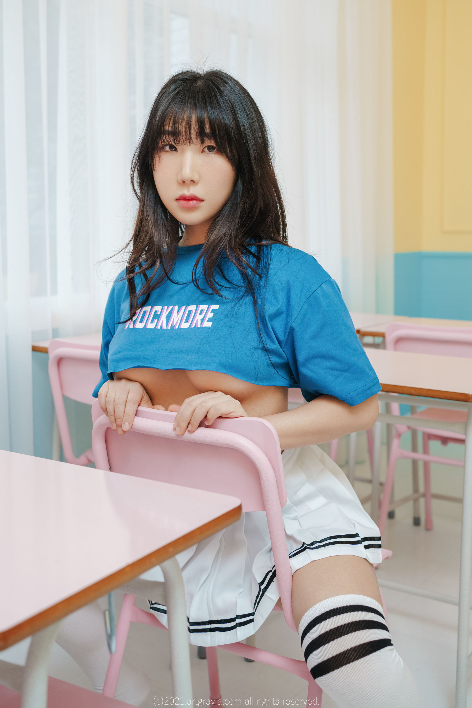 [ARTGRAVIA] VOL.255 Eenngyo – 情趣学生制服诱惑 日韩写真-第5张