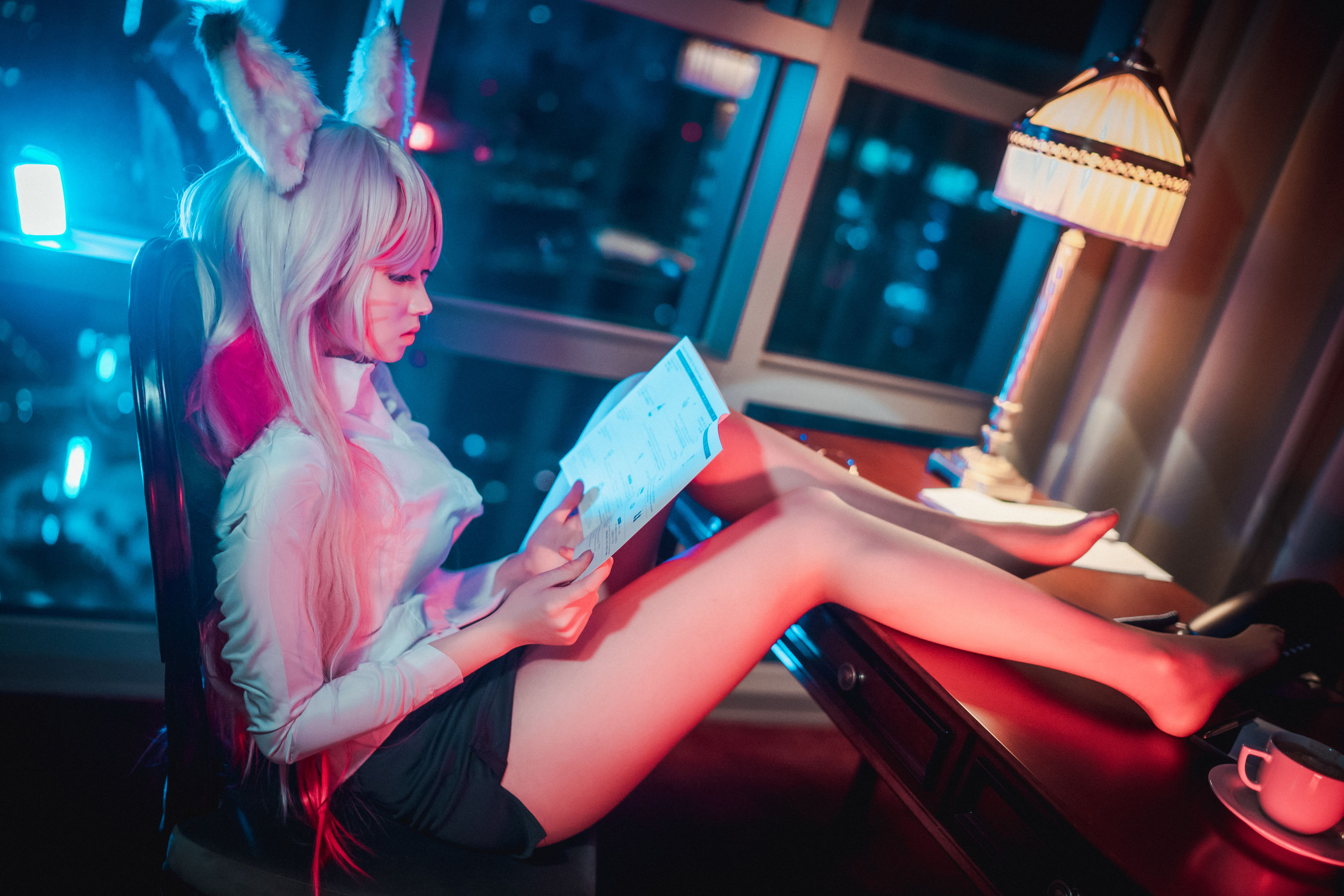 [DJAWA] BamBi – Kumiho in the Office 日韩写真-第29张