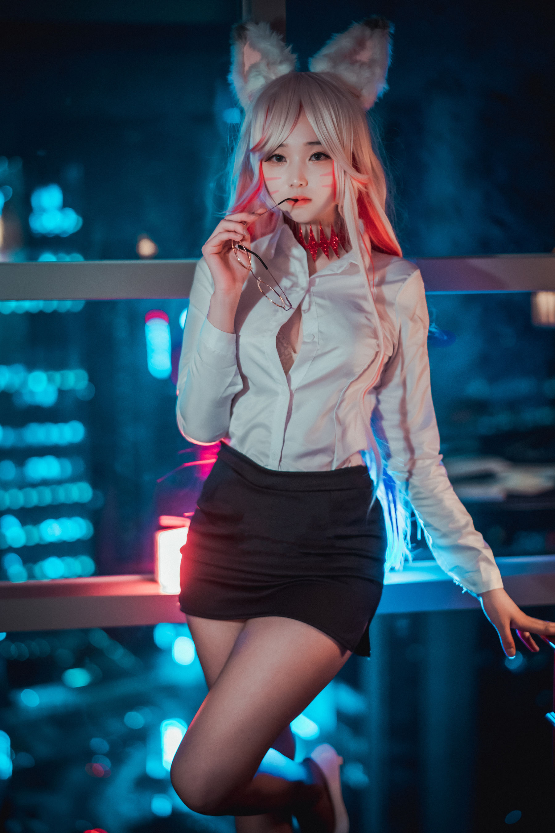 [DJAWA] BamBi – Kumiho in the Office 日韩写真-第4张