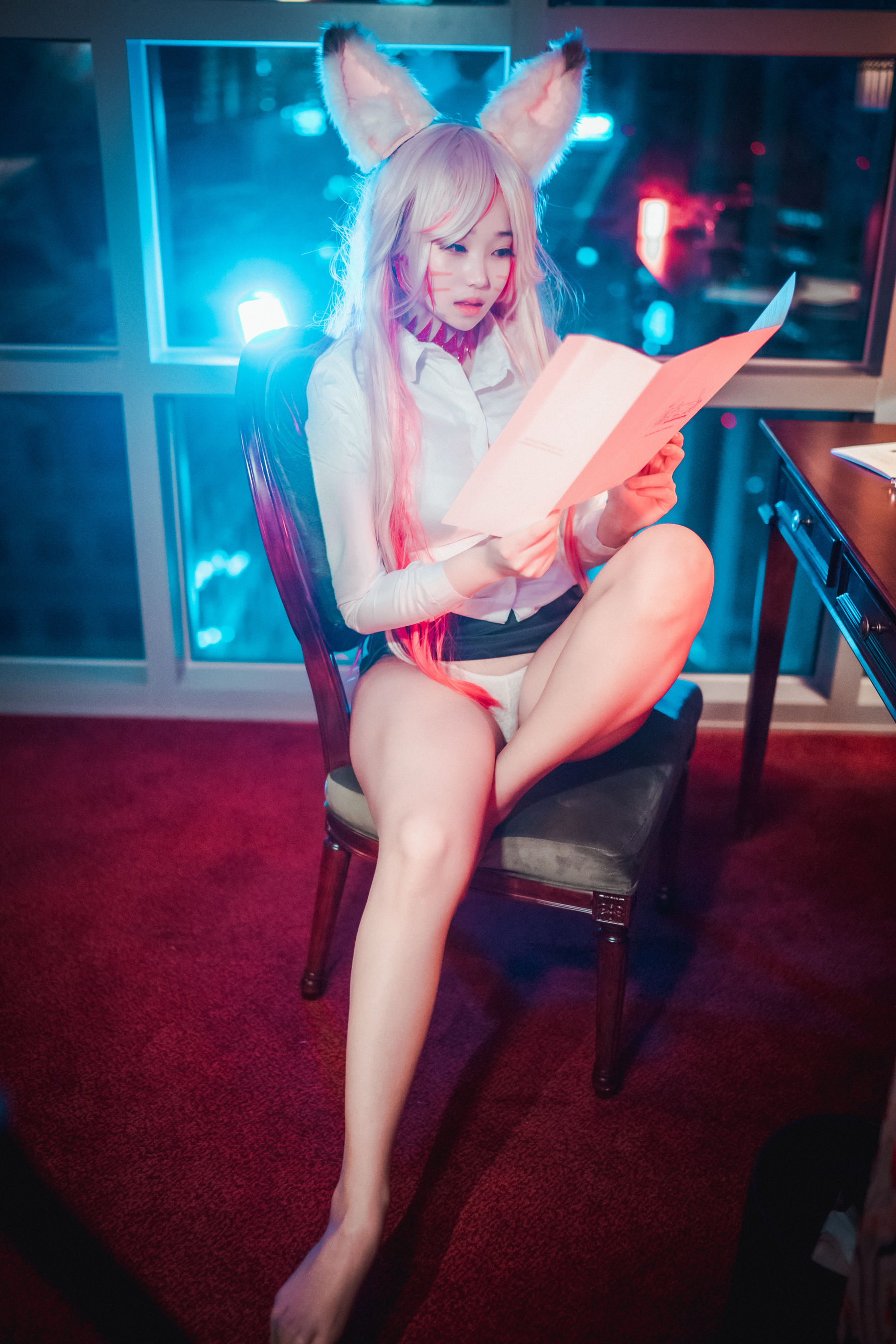 [DJAWA] BamBi – Kumiho in the Office 日韩写真-第19张
