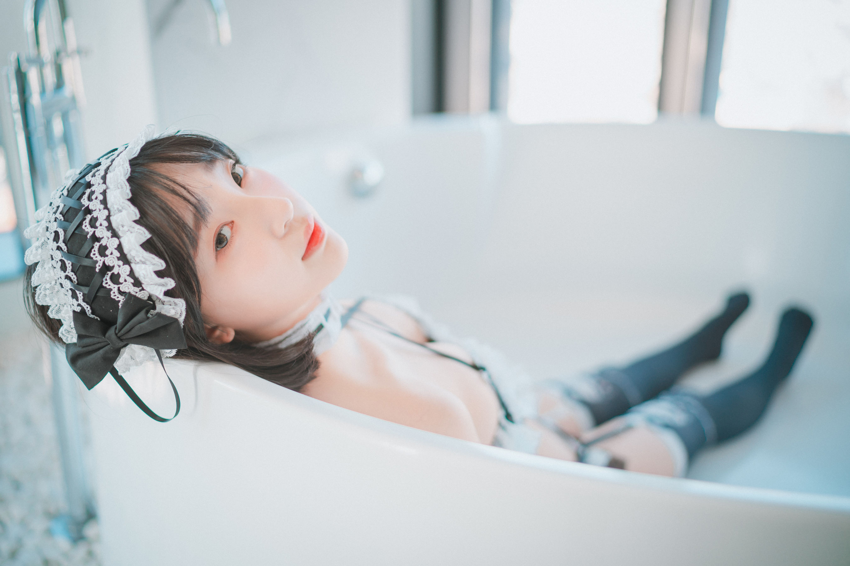 [DJAWA] Kang Inkyung – Maid in Lace Limitation 日韩写真-第16张