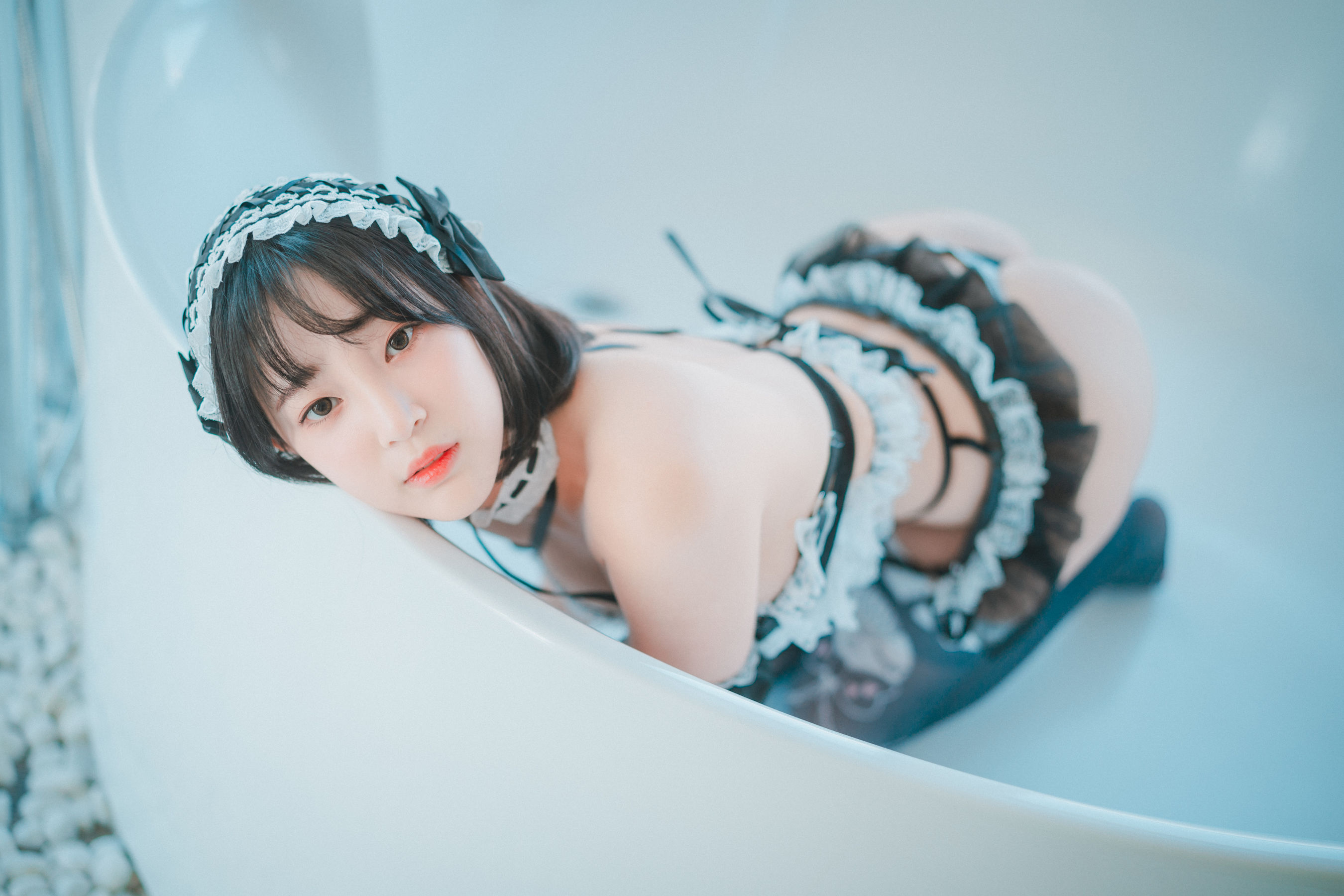 [DJAWA] Kang Inkyung – Maid in Lace Limitation 日韩写真-第50张