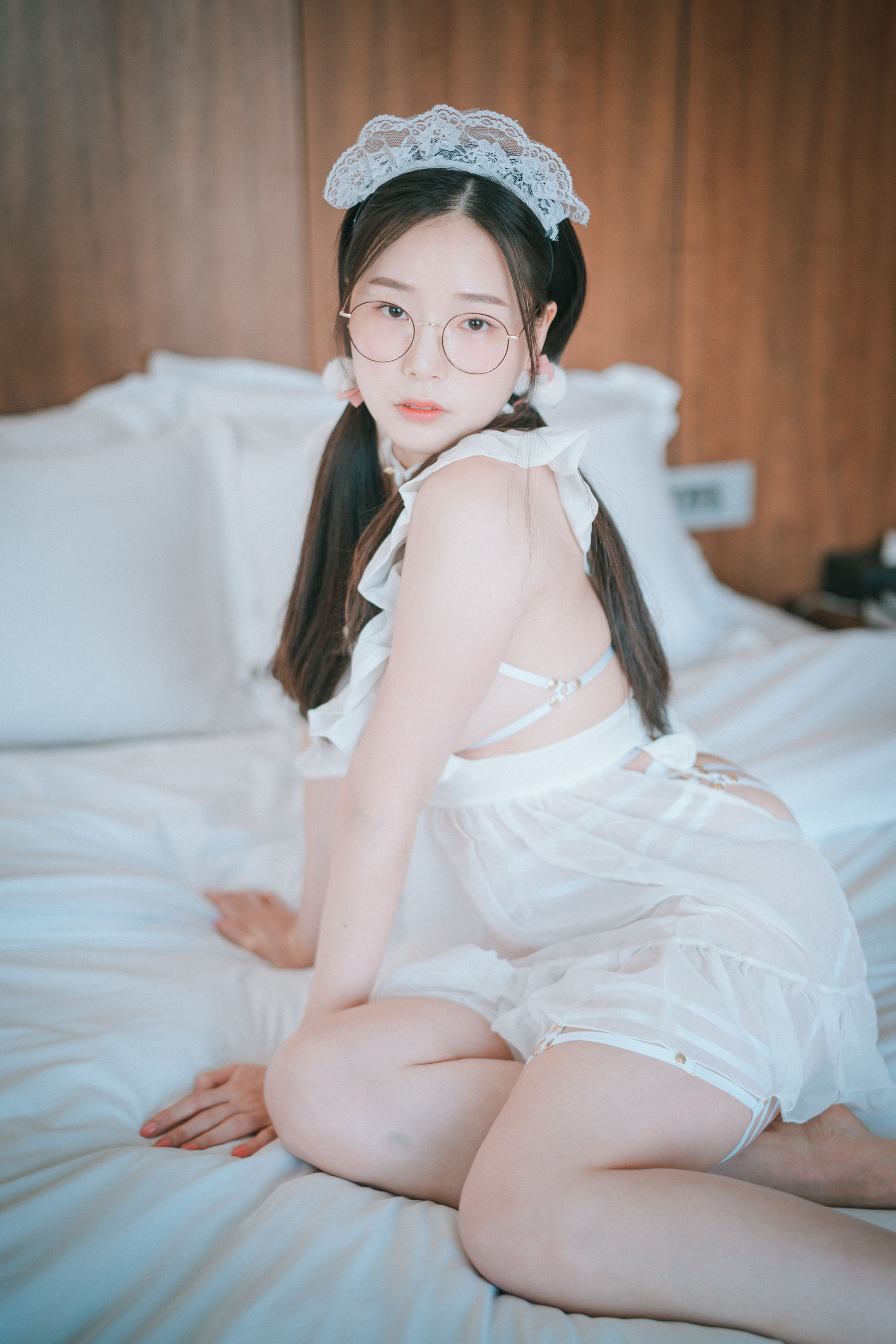 [DJAWA] PIA – Sheer Chiffon Apron 日韩写真-第59张