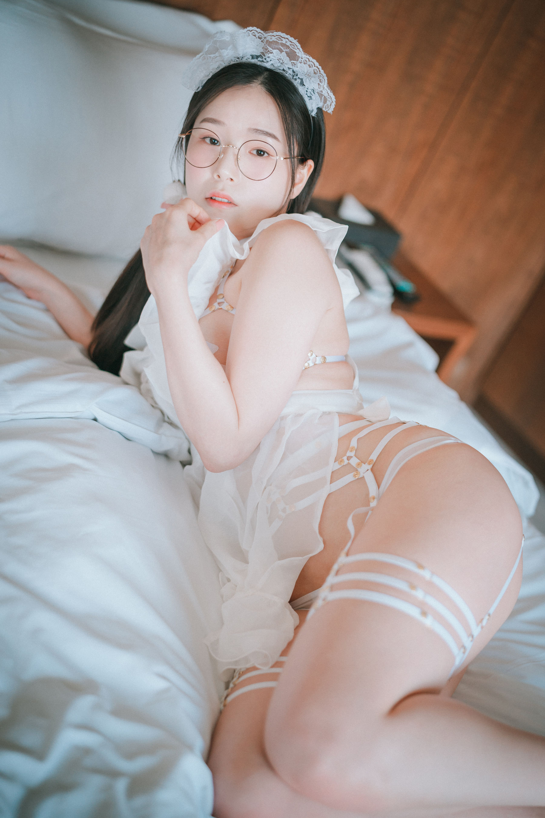 [DJAWA] PIA – Sheer Chiffon Apron 日韩写真-第2张