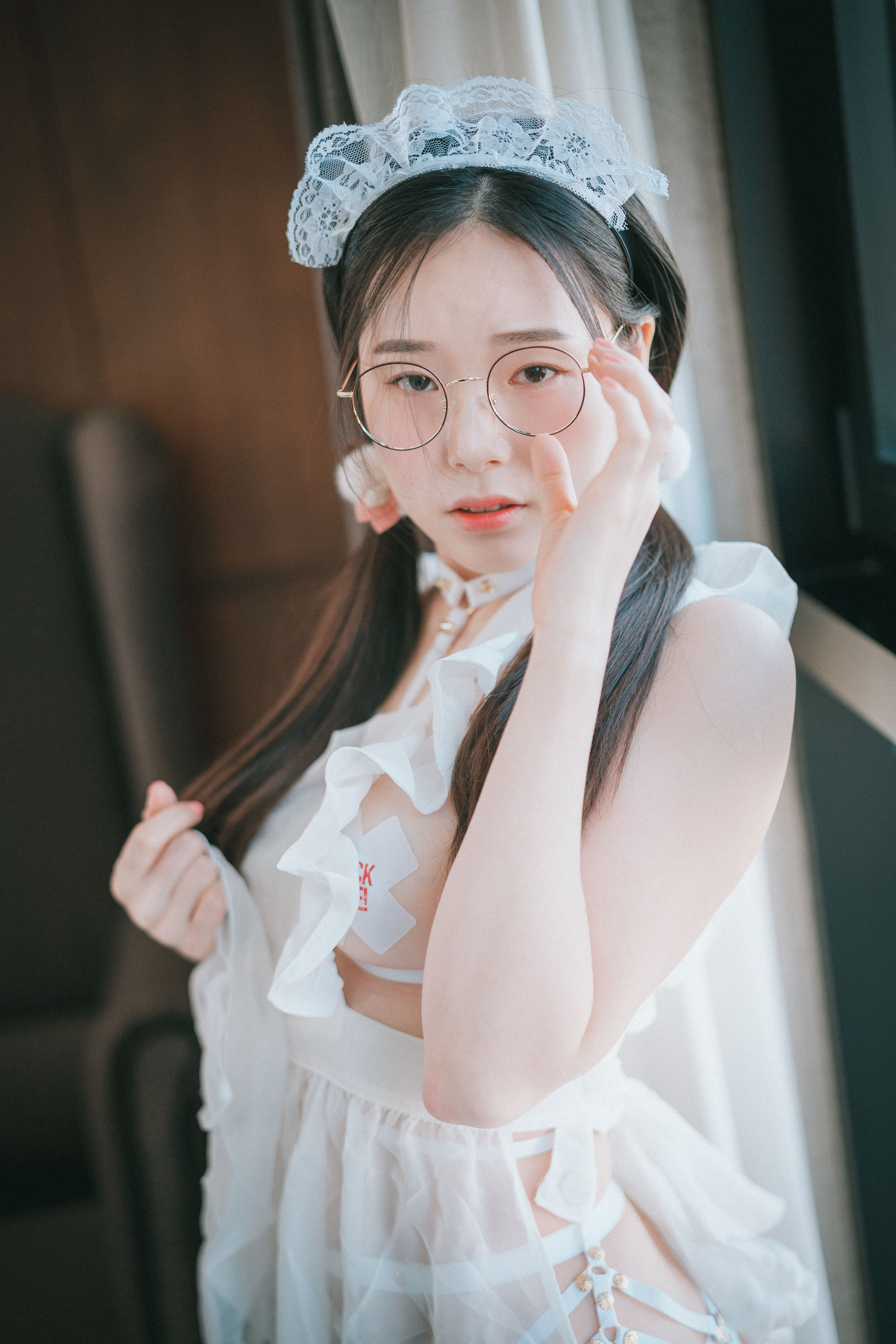 [DJAWA] PIA – Sheer Chiffon Apron 日韩写真-第23张