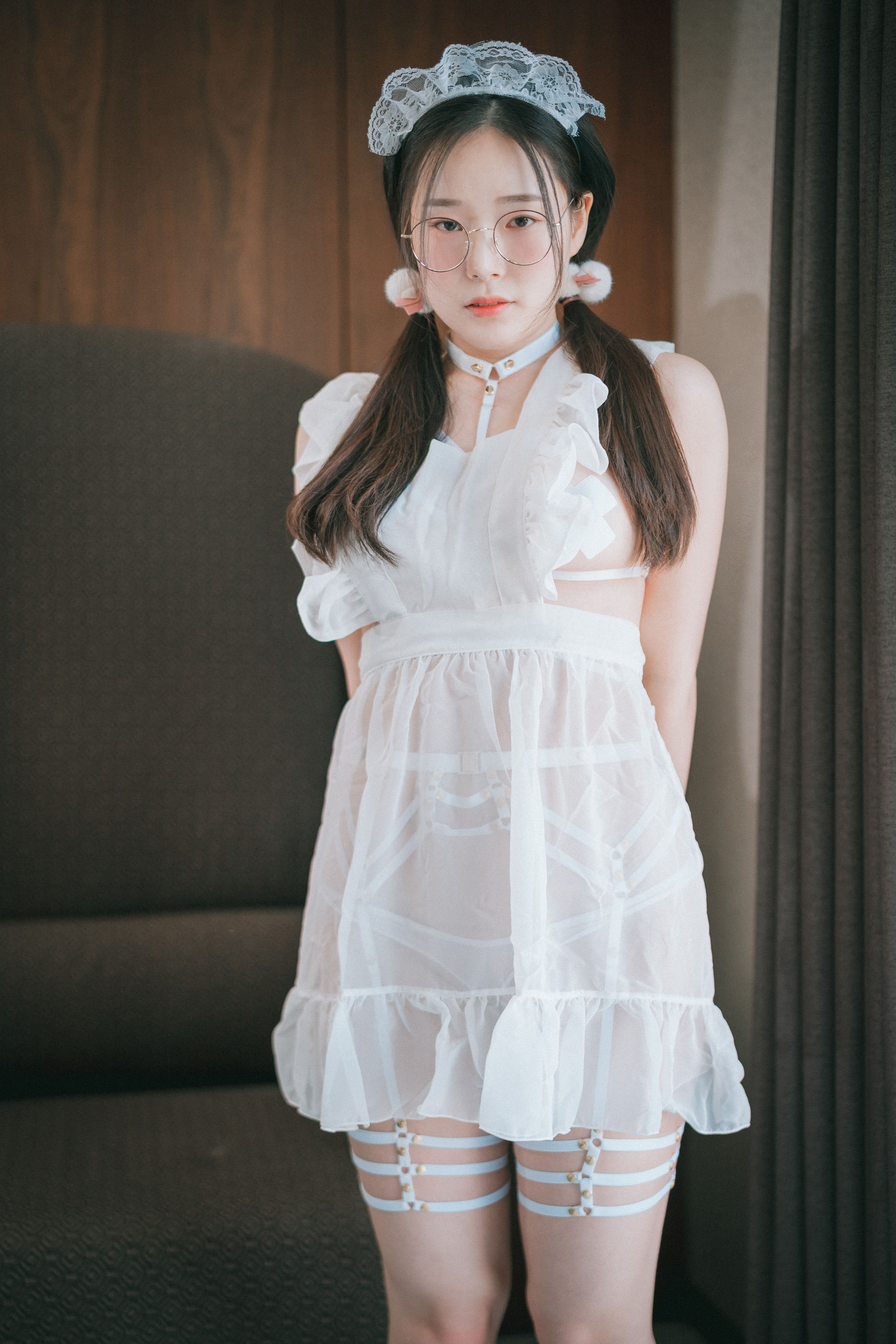 [DJAWA] PIA – Sheer Chiffon Apron 日韩写真-第26张