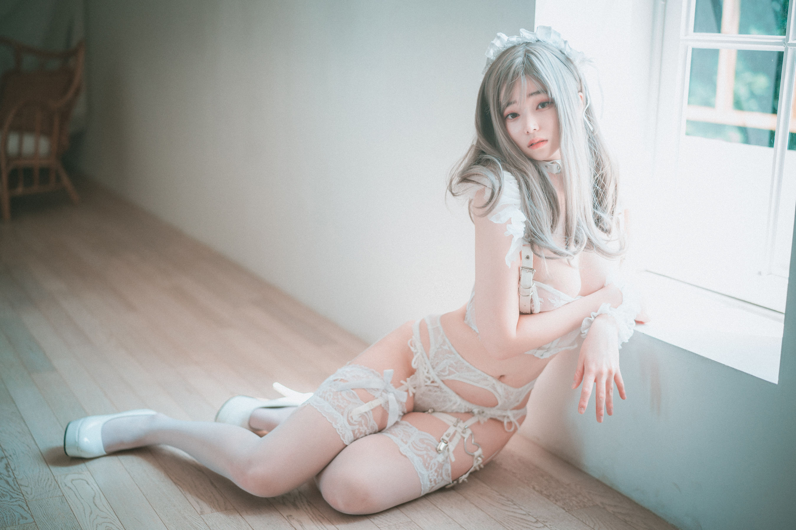 [DJAWA] BamBi – Reine de Blanc (A-side) 日韩写真-第29张