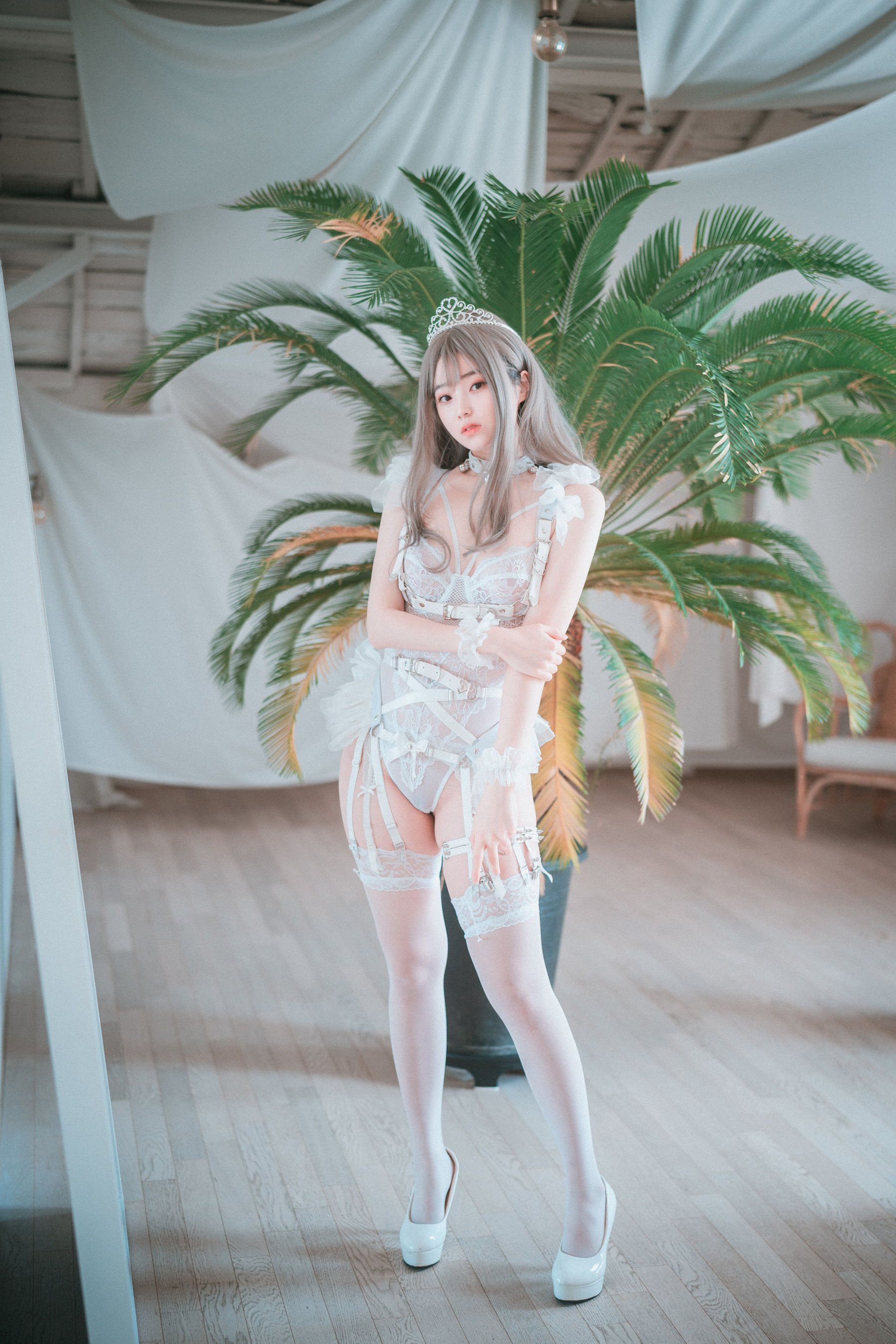 [DJAWA] BamBi – Reine de Blanc (A-side) 日韩写真-第24张