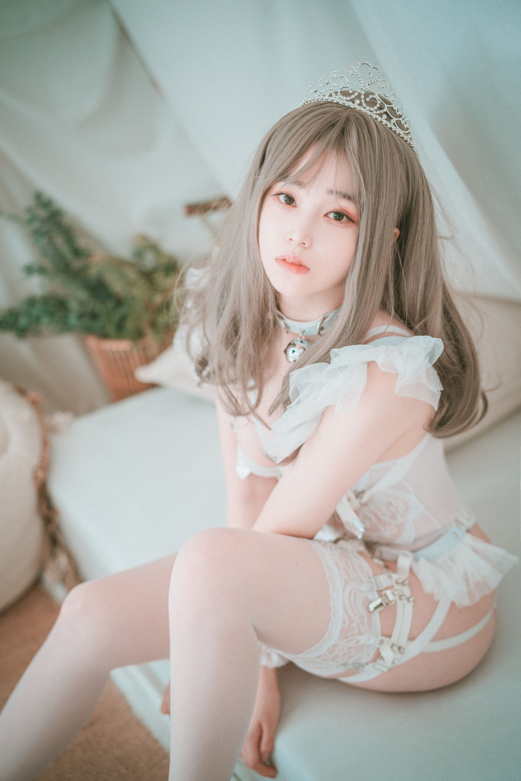 [DJAWA] BamBi – Reine de Blanc (A-side) 日韩写真-第6张