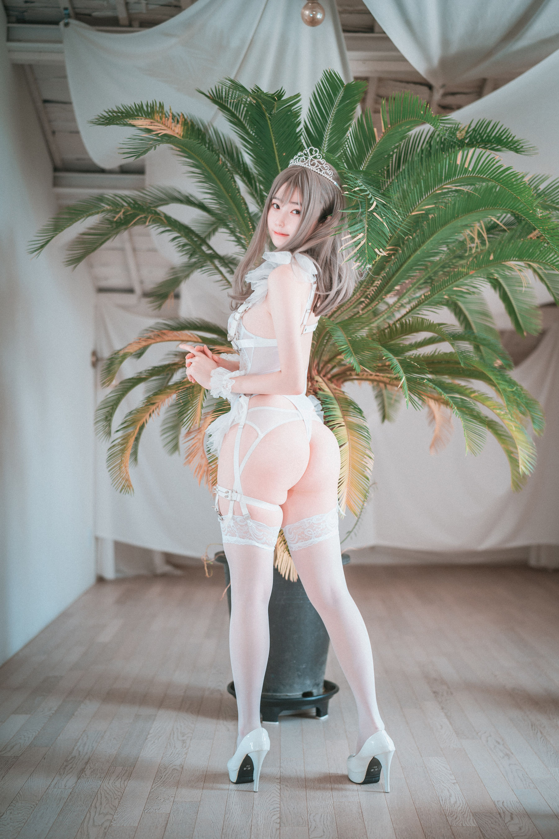 [DJAWA] BamBi – Reine de Blanc (A-side) 日韩写真-第21张