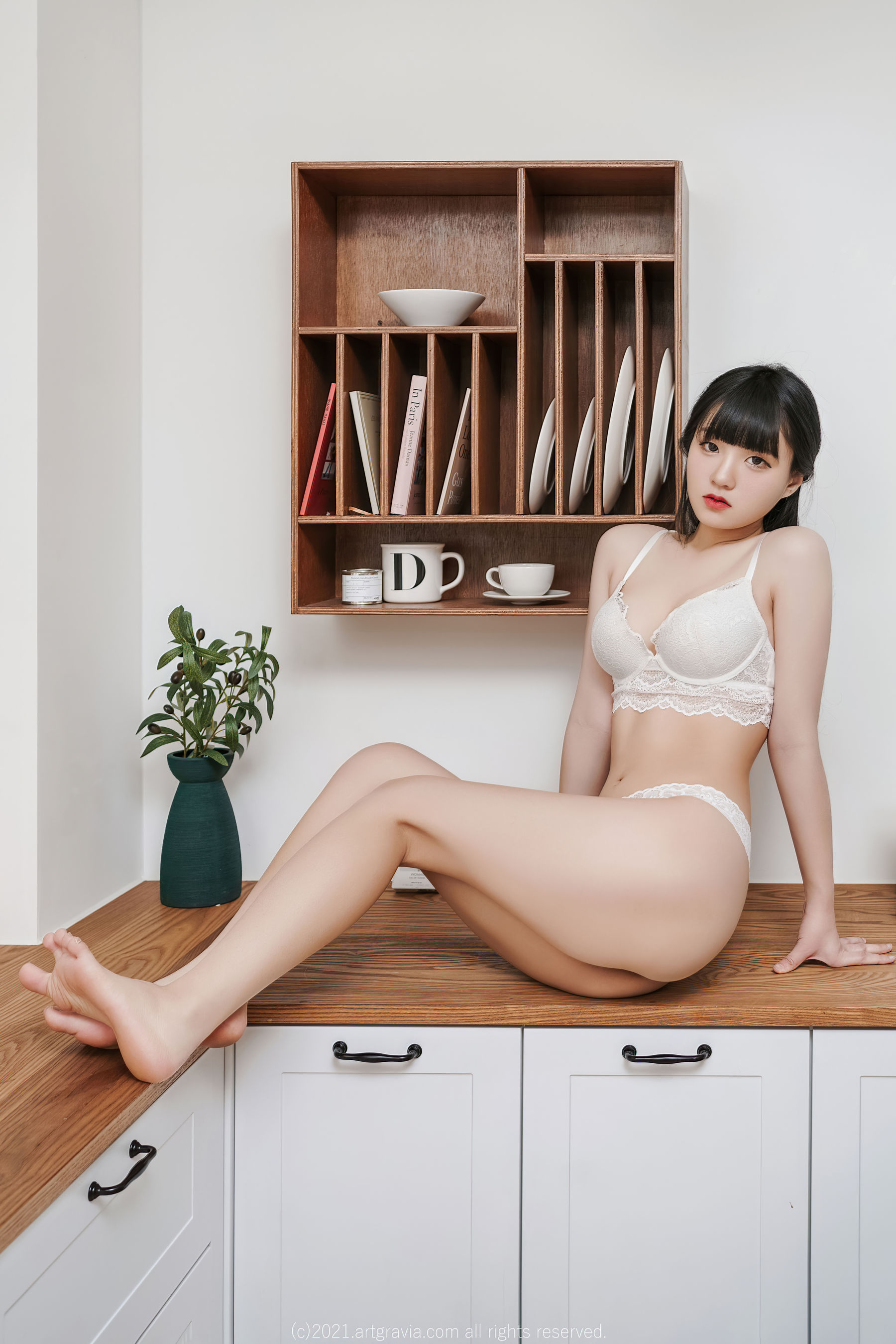 [ARTGRAVIA] VOL.287 Jenny 居家内衣套图 日韩写真-第31张