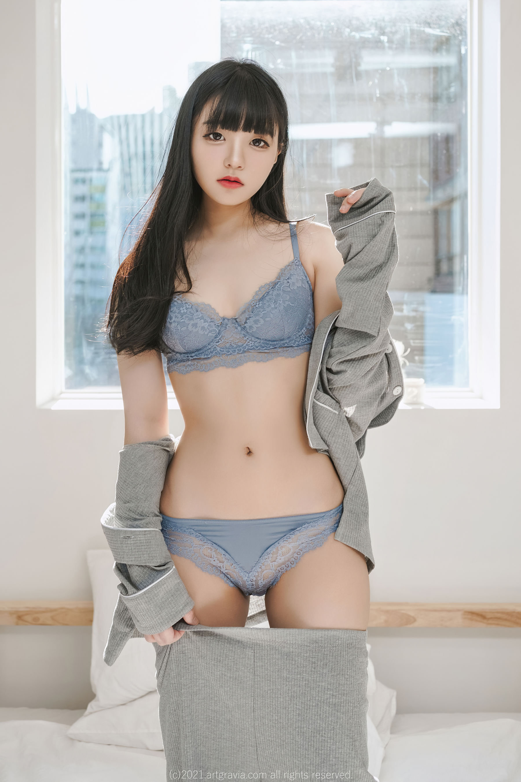 [ARTGRAVIA] VOL.287 Jenny 居家内衣套图 日韩写真-第3张