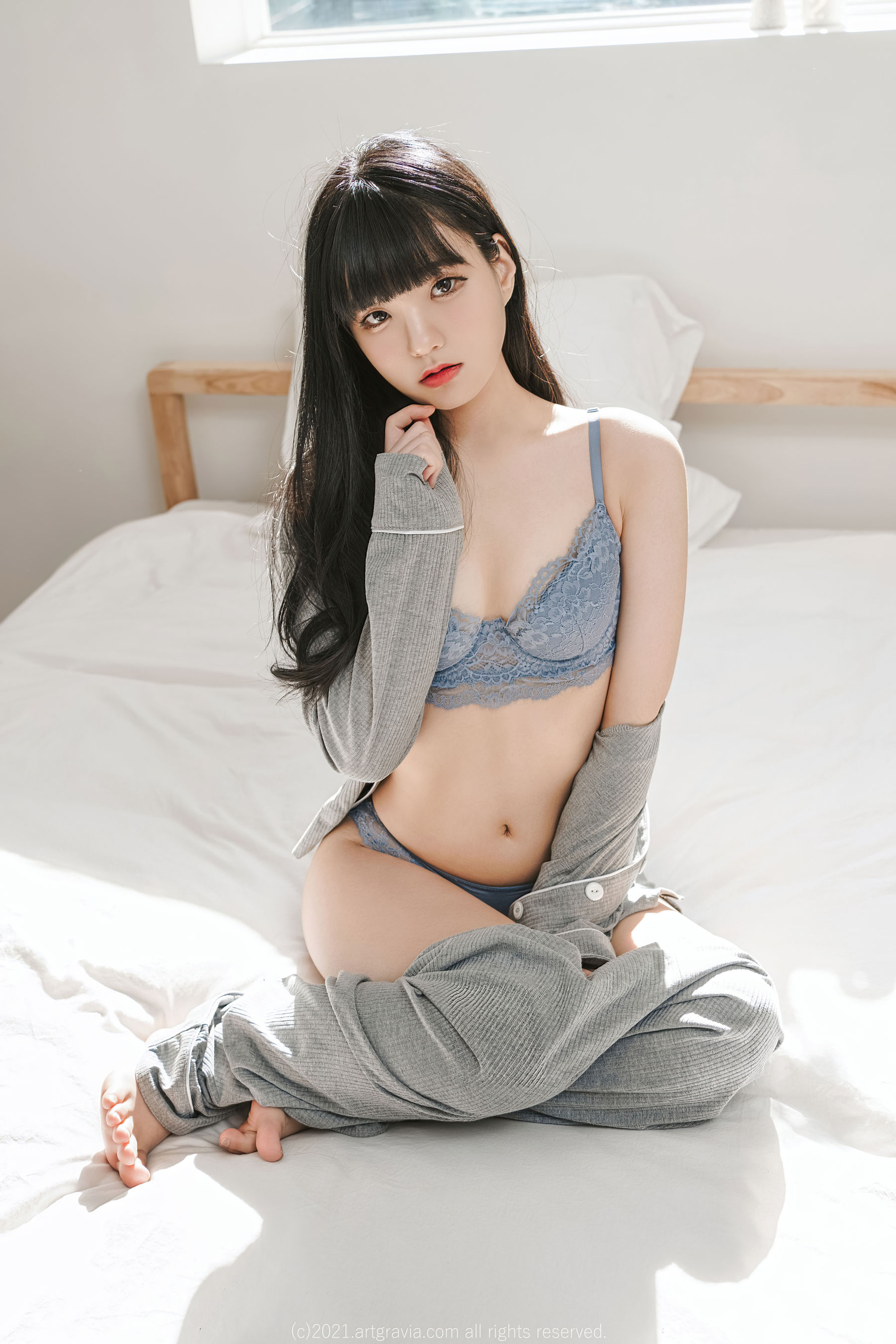[ARTGRAVIA] VOL.287 Jenny 居家内衣套图 日韩写真-第72张