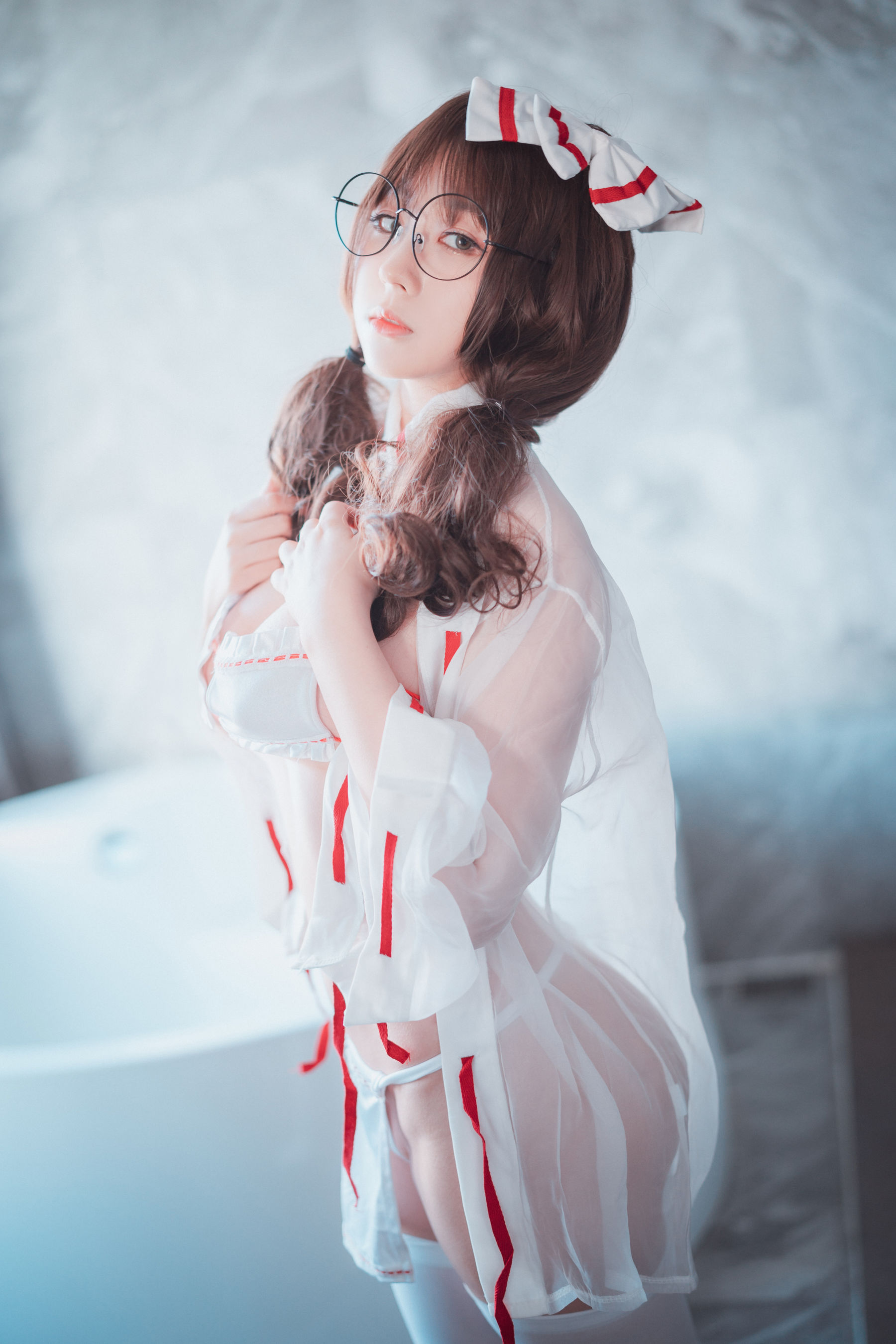 [DJAWA] Heihwa – Hei-Miko! 日韩写真-第34张