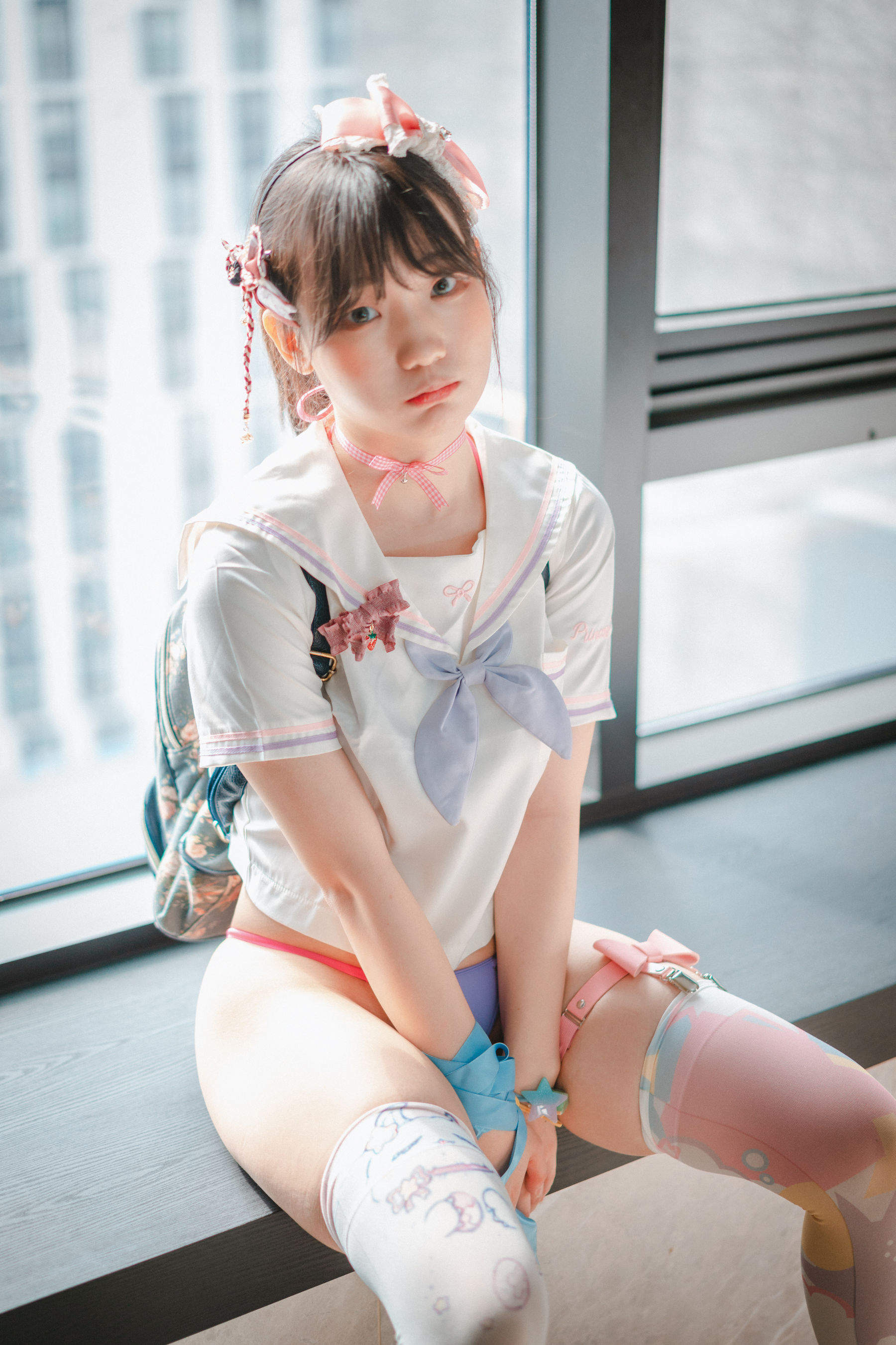 [DJAWA] Mimmi – Mochilero en Violeta 写真套图 日韩写真-第2张