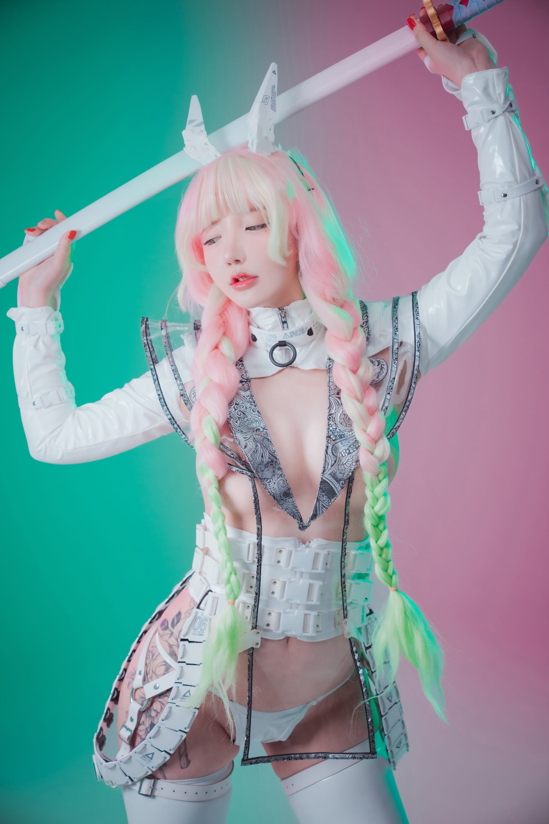 [DJAWA] Yeeun – Cyber Hunter Mitsuri 日韩写真-第2张