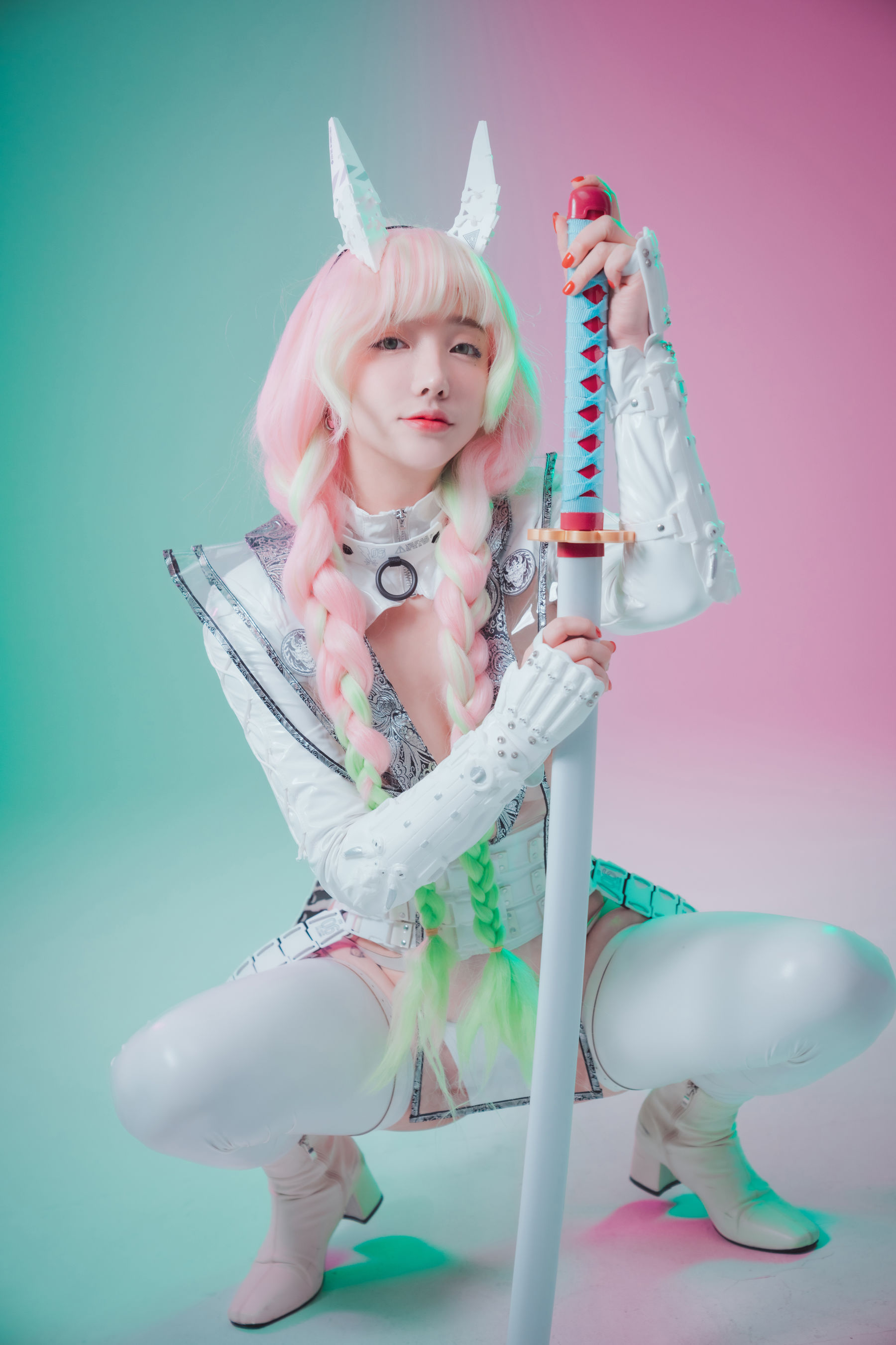 [DJAWA] Yeeun – Cyber Hunter Mitsuri 日韩写真-第11张