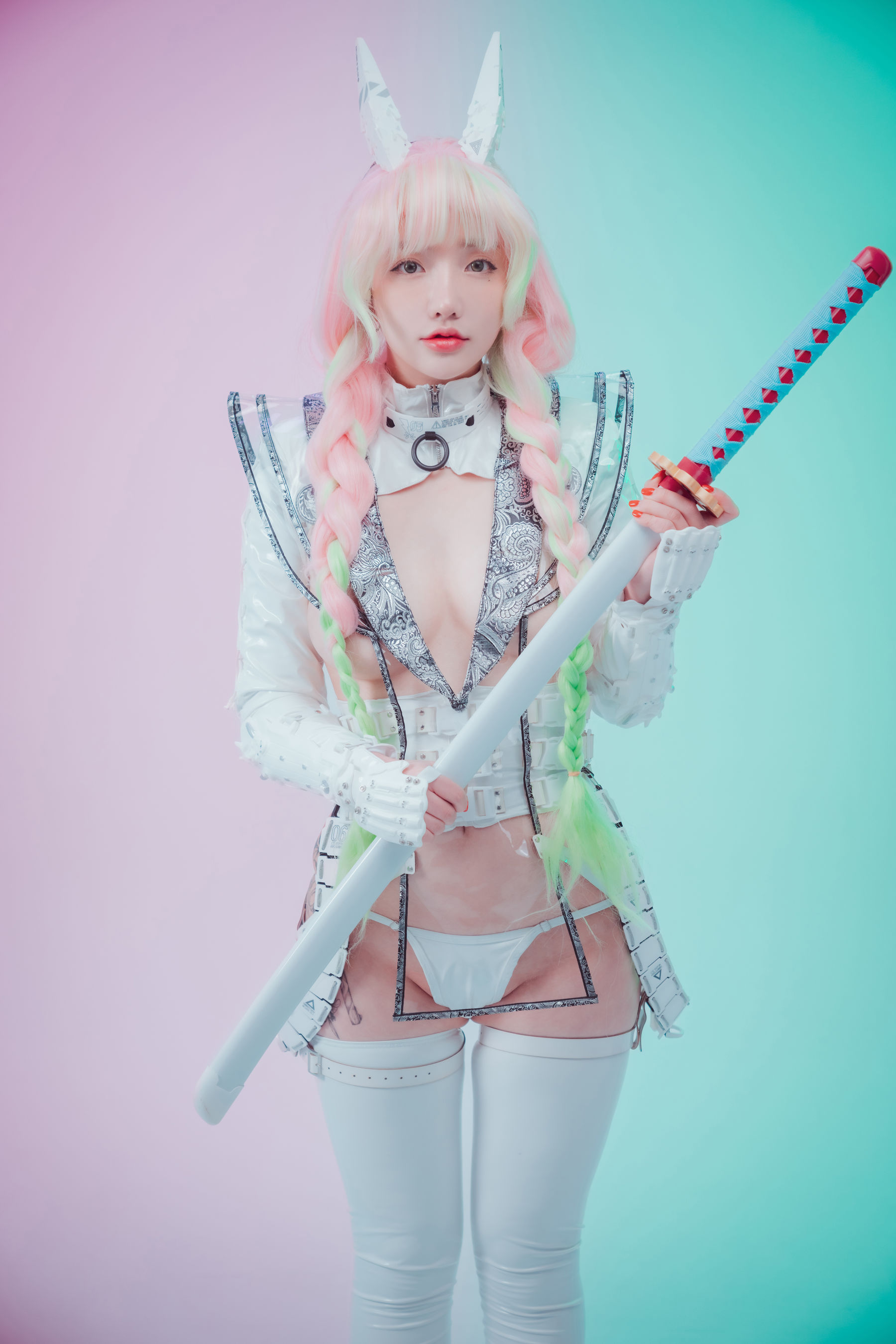 [DJAWA] Yeeun – Cyber Hunter Mitsuri 日韩写真-第43张