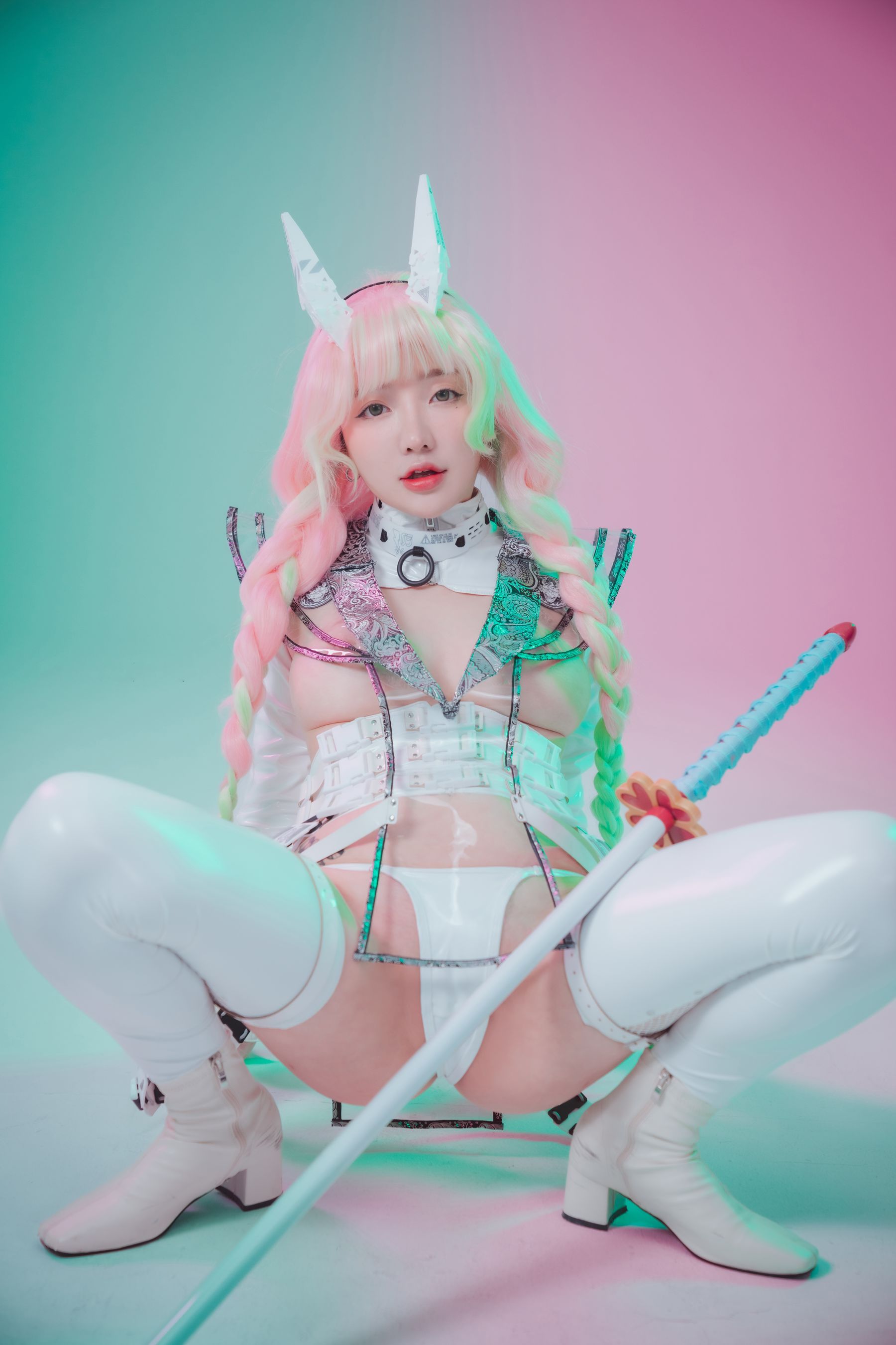 [DJAWA] Yeeun – Cyber Hunter Mitsuri 日韩写真-第12张