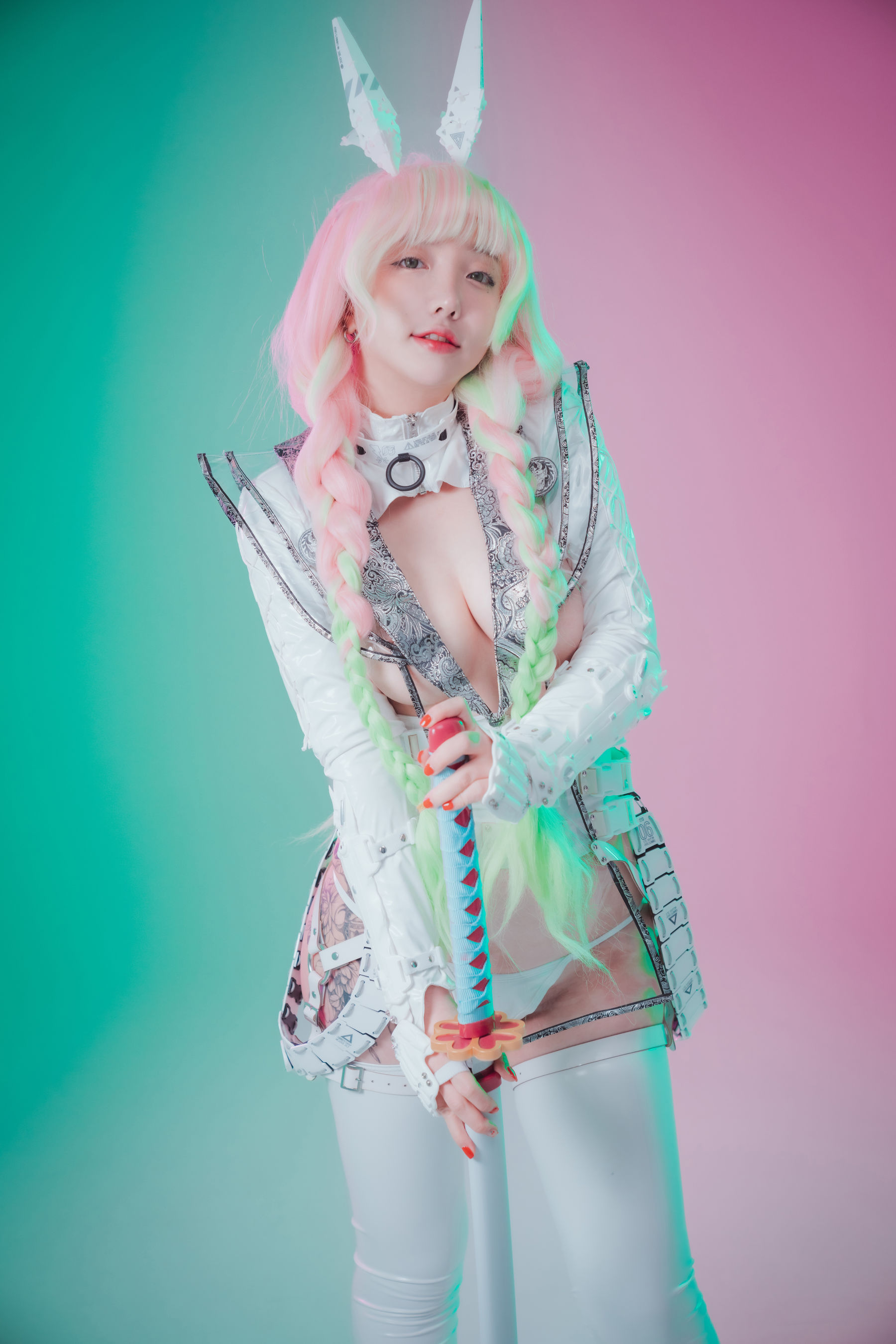 [DJAWA] Yeeun – Cyber Hunter Mitsuri 日韩写真-第8张
