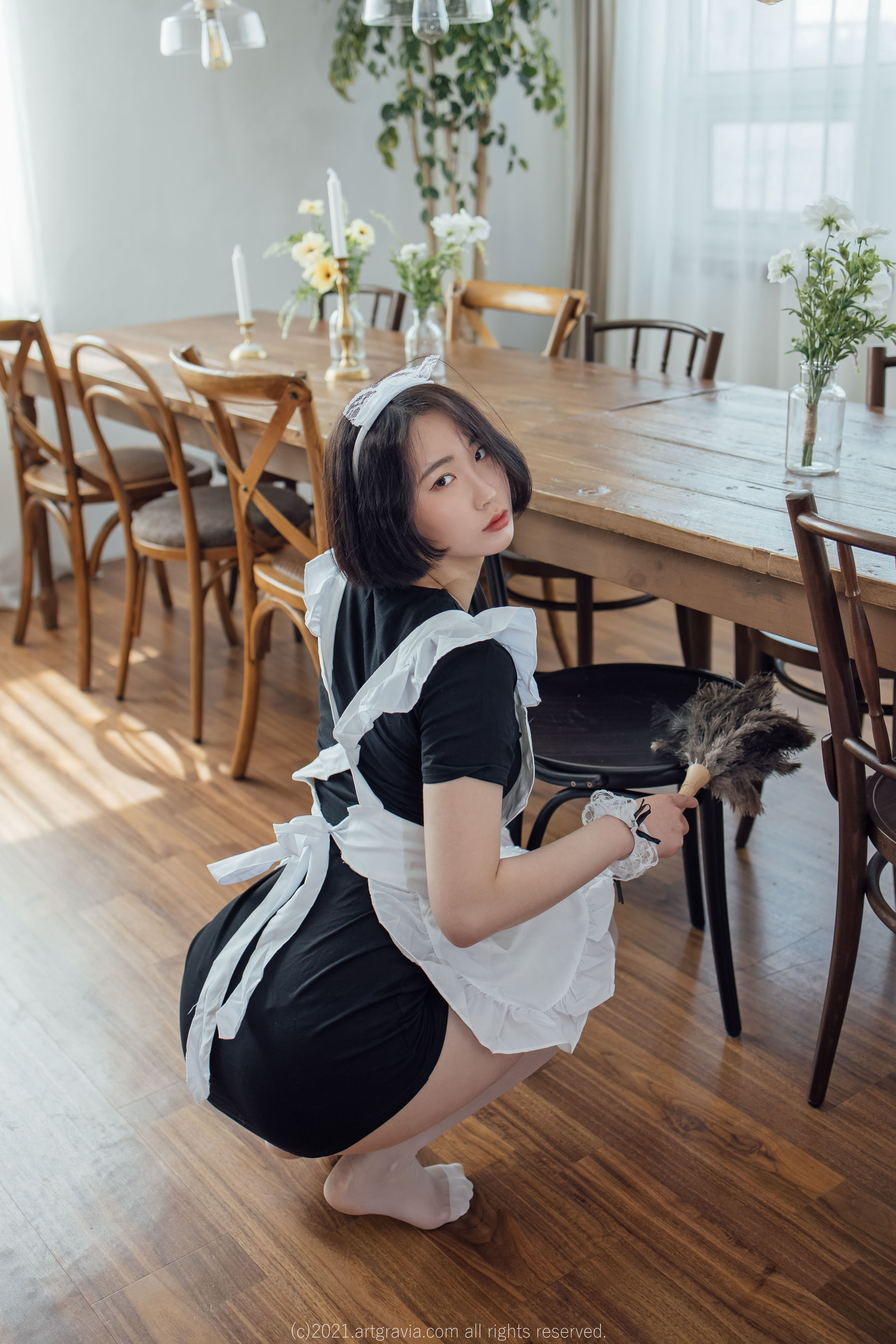 [ARTGRAVIA] VOL.283 Xero 性感厨娘 日韩写真-第49张