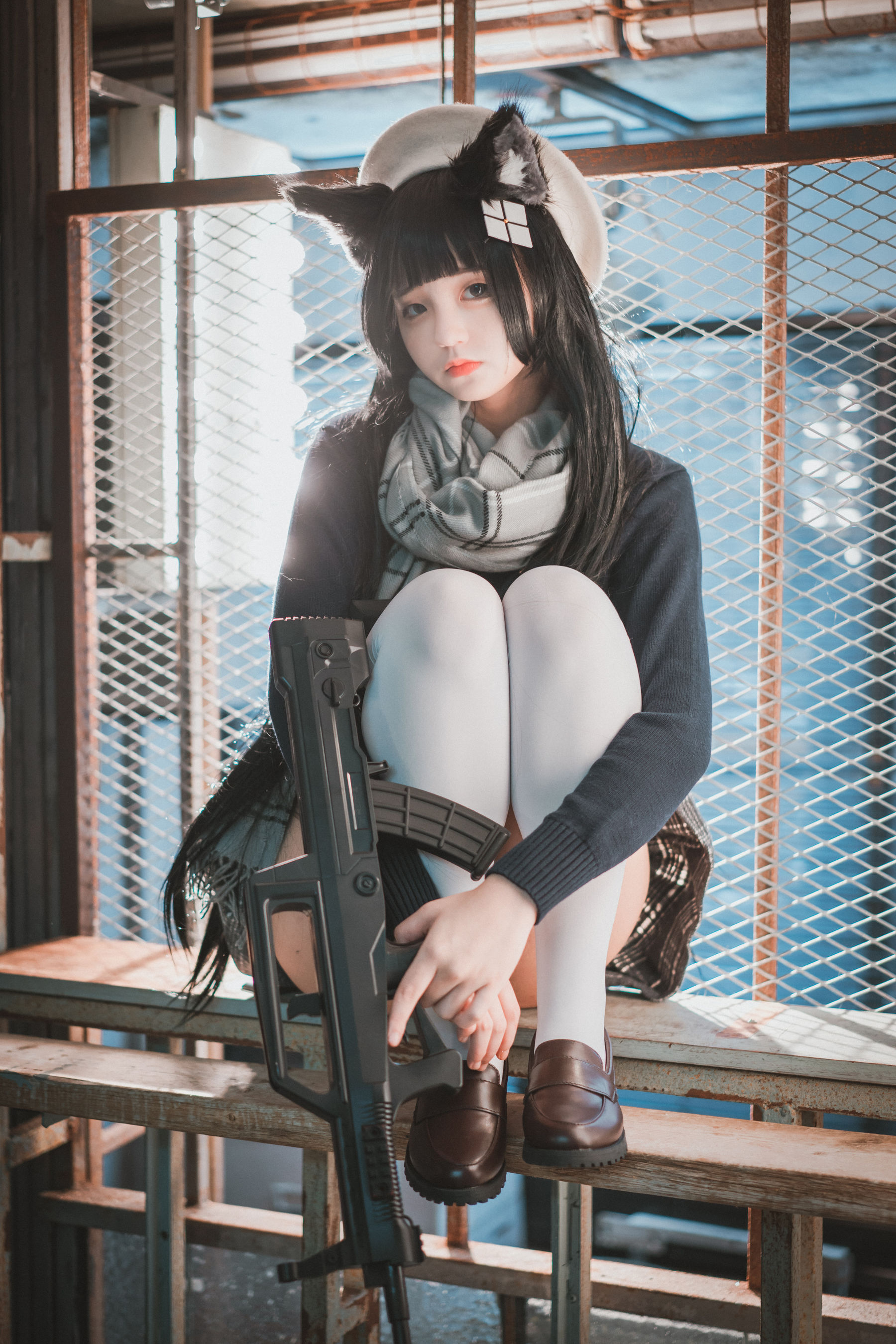 [DJAWA] Jenny – Type 95 Pure White Graduation 日韩写真-第8张