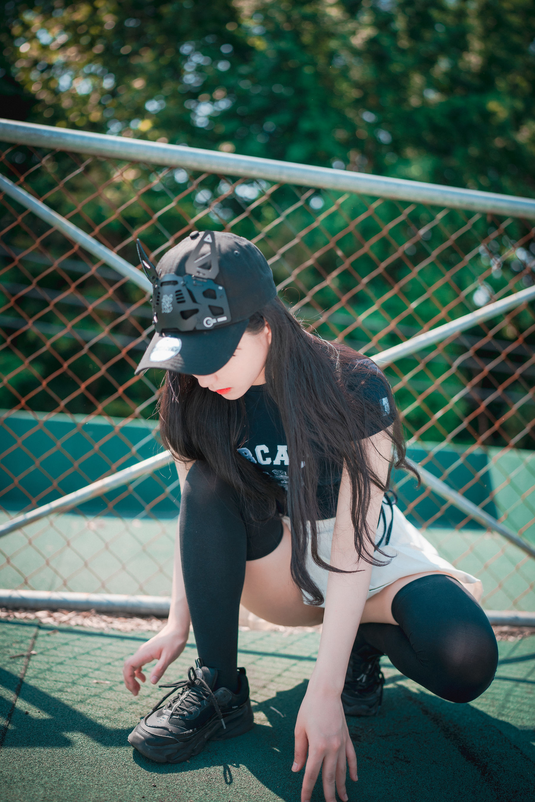 [DJAWA] Jeong Jenny – Classic Athletic Girl in Navy Blue 日韩写真-第61张