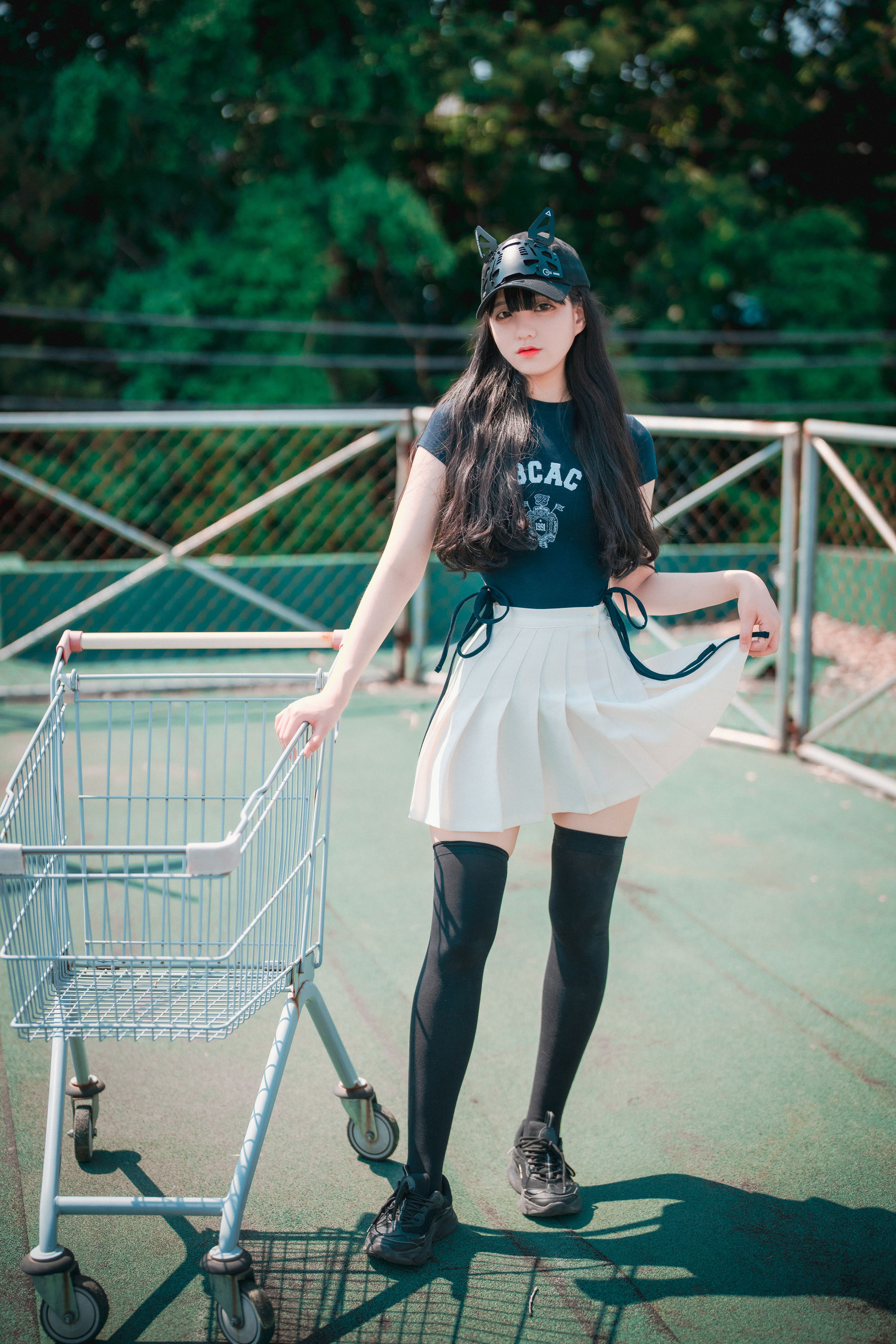 [DJAWA] Jeong Jenny – Classic Athletic Girl in Navy Blue 日韩写真-第8张